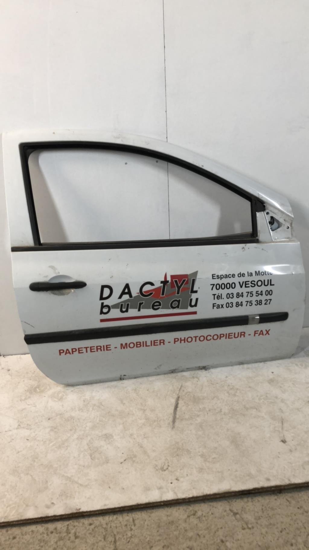 Porte avant droit RENAULT CLIO 3 PHASE 2 Diesel - 1