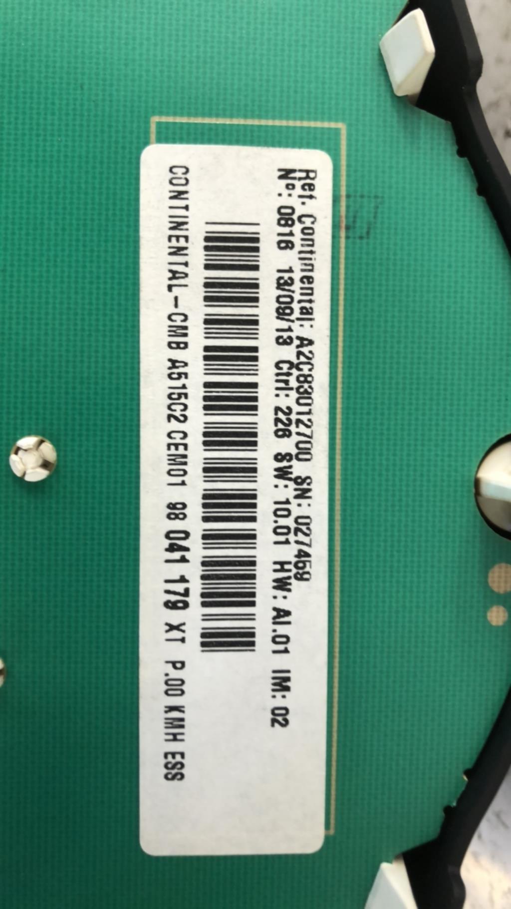 Compteur CITROEN C3 2 PHASE 2  - 1