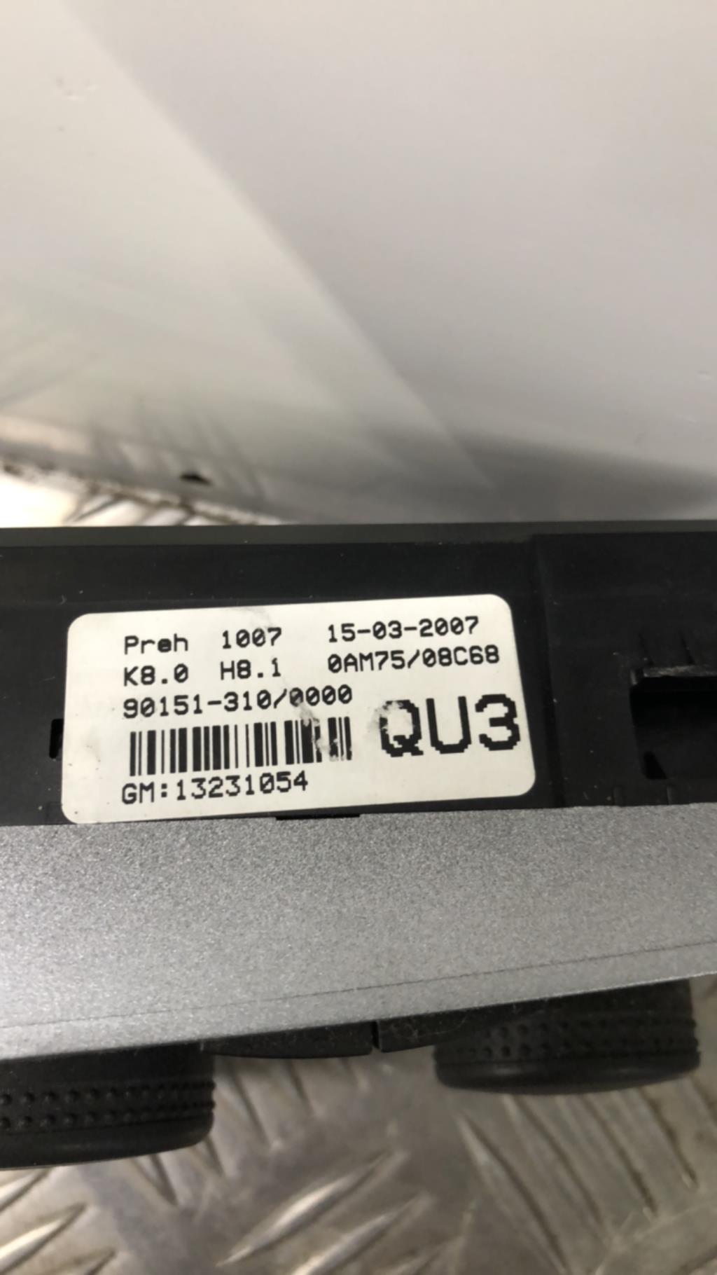 Commande chauffage OPEL ZAFIRA B PHASE 1  - 1