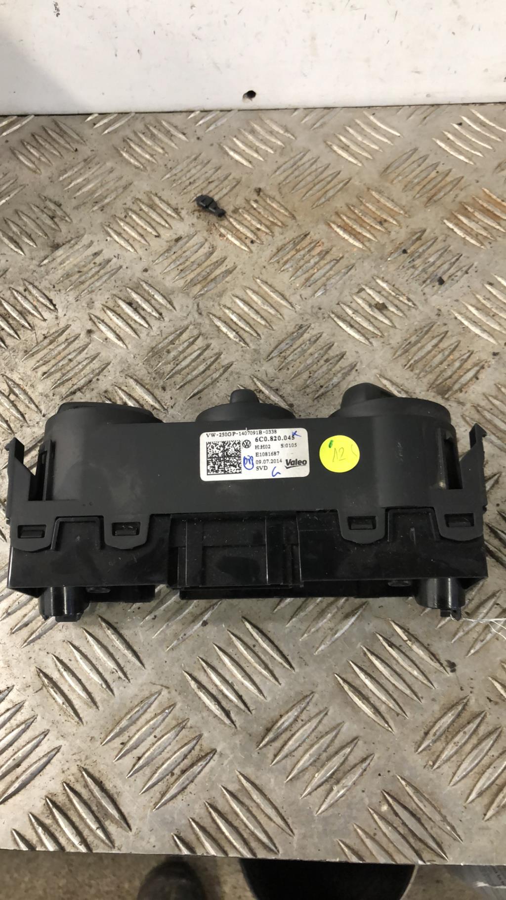 Commande chauffage VOLKSWAGEN POLO 5 PHASE 2  - 1