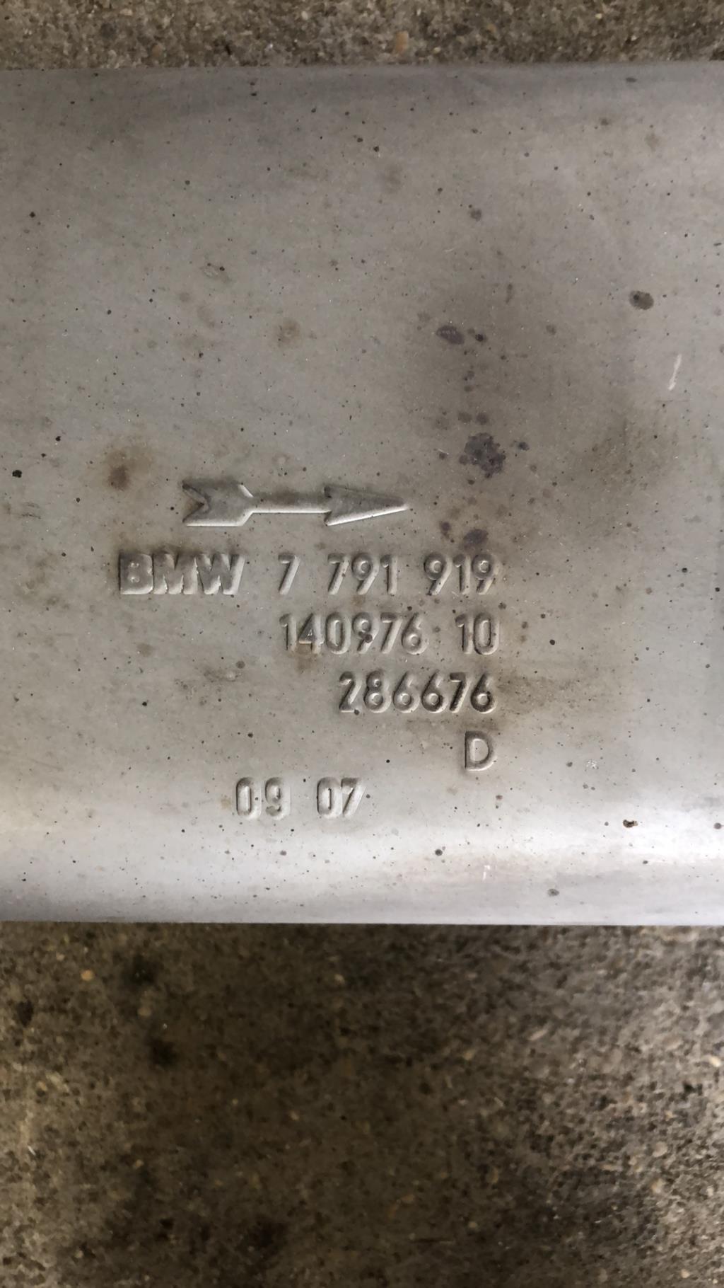 Ligne complete d'echappement BMW SERIE 1 E81 Diesel - 1