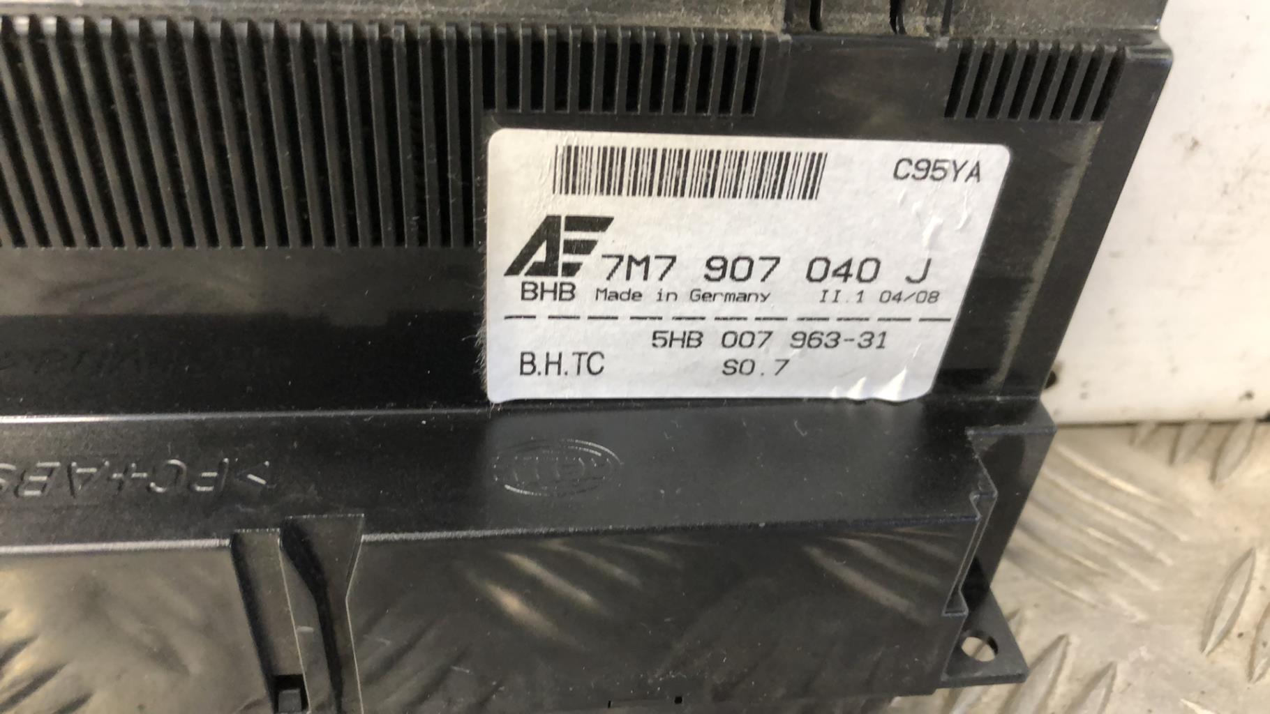 Commande chauffage SEAT ALHAMBRA 1 PHASE 2 Diesel - 1