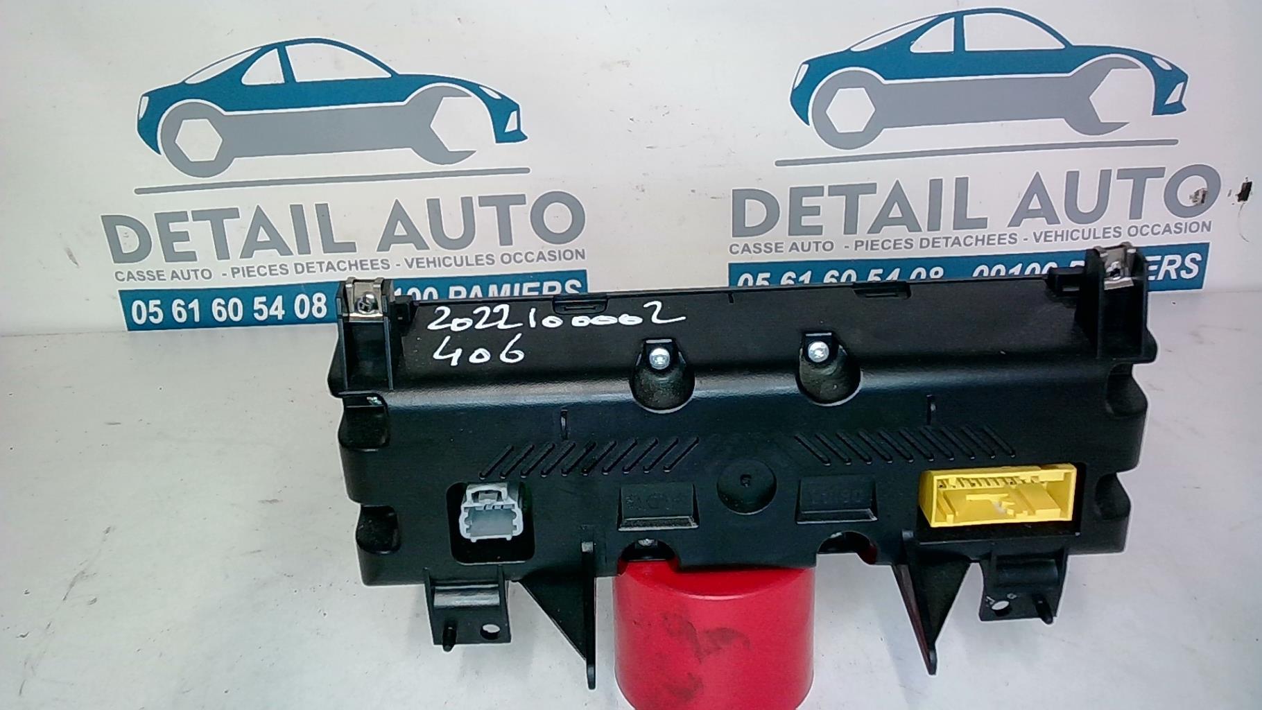 Commande chauffage PEUGEOT 406 PHASE 2 Diesel - 1