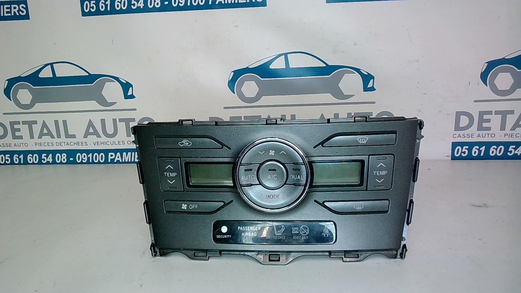 Commande chauffage TOYOTA AURIS 1 PHASE 1 Diesel - 1