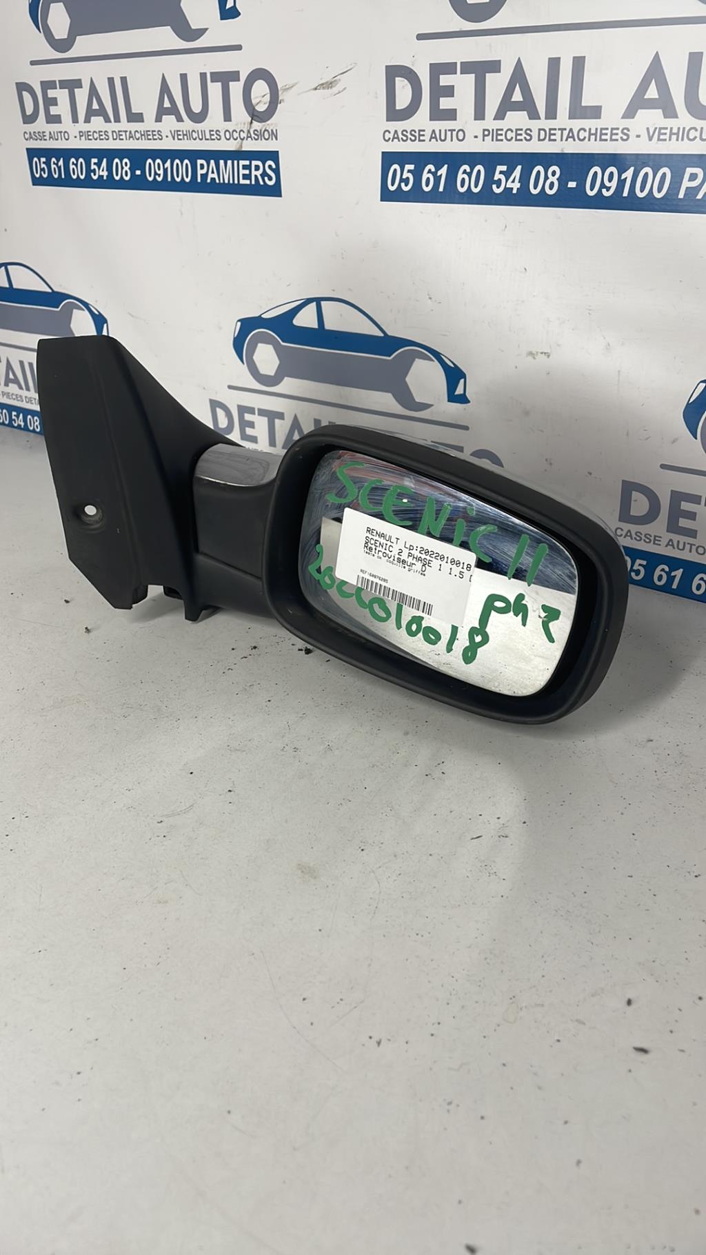 Retroviseur droit RENAULT SCENIC 2 PHASE 1 Diesel - 1