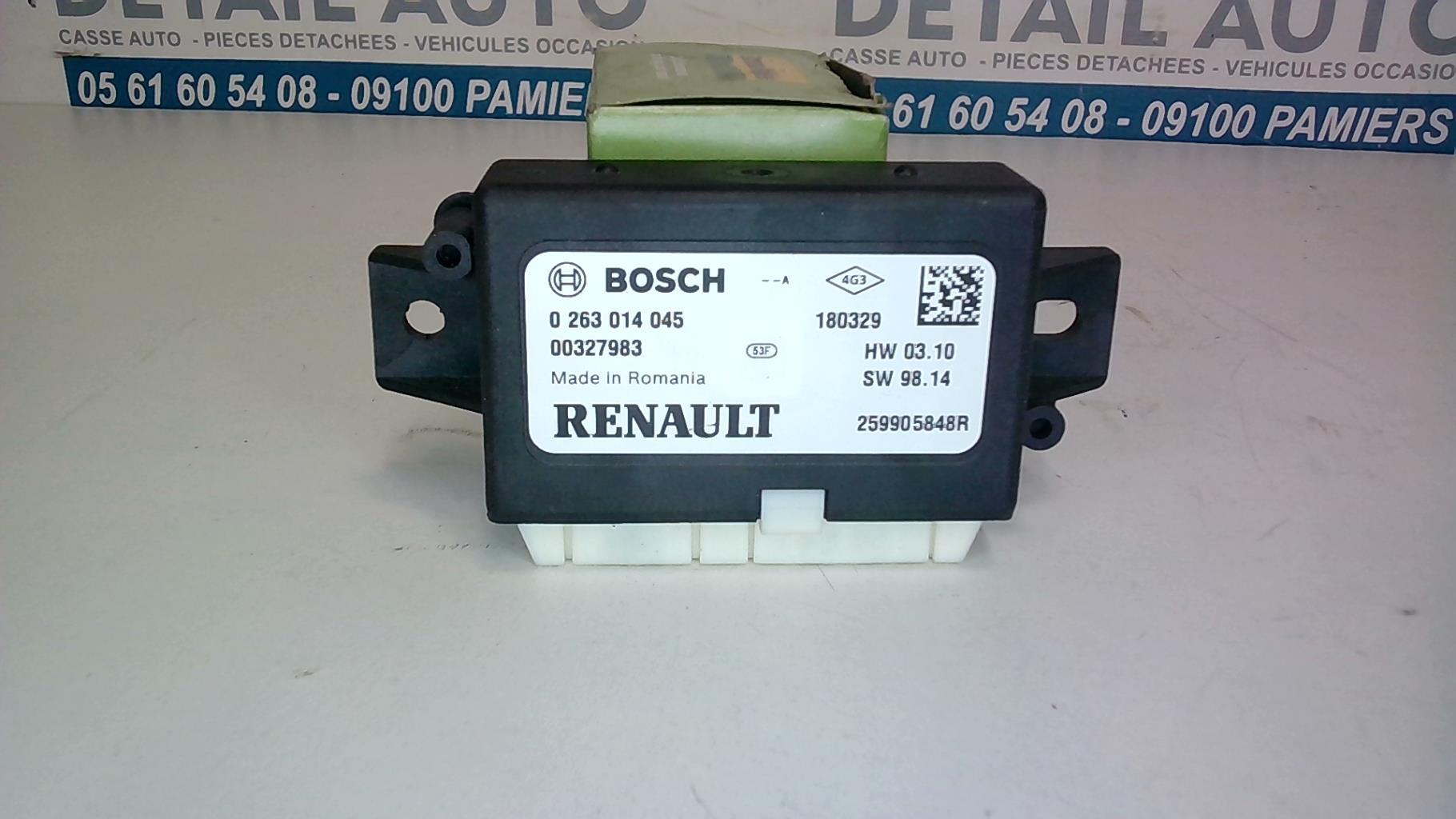 Module électronique RENAULT CLIO 4 PHASE 2 Diesel - 1