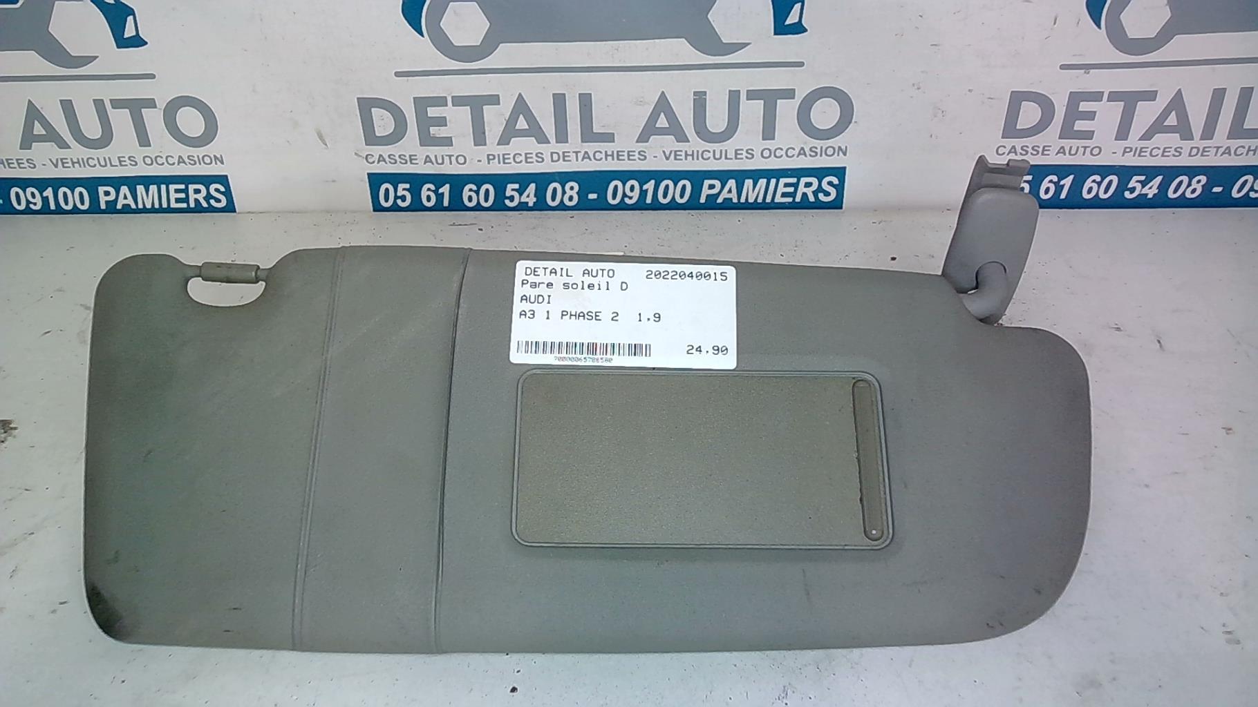Visiera parasole destra AUDI A3 1 PHASE 2 Diésel - 1