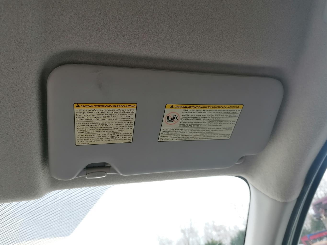Visiera parasole destra NISSAN MICRA 4 PHASE 1  - 1