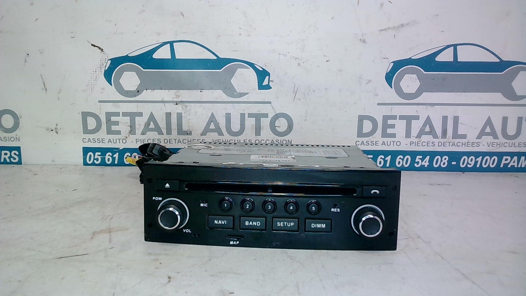 Autoradio originale PEUGEOT 207 PHASE 1 CABRIOLET Diésel - 1