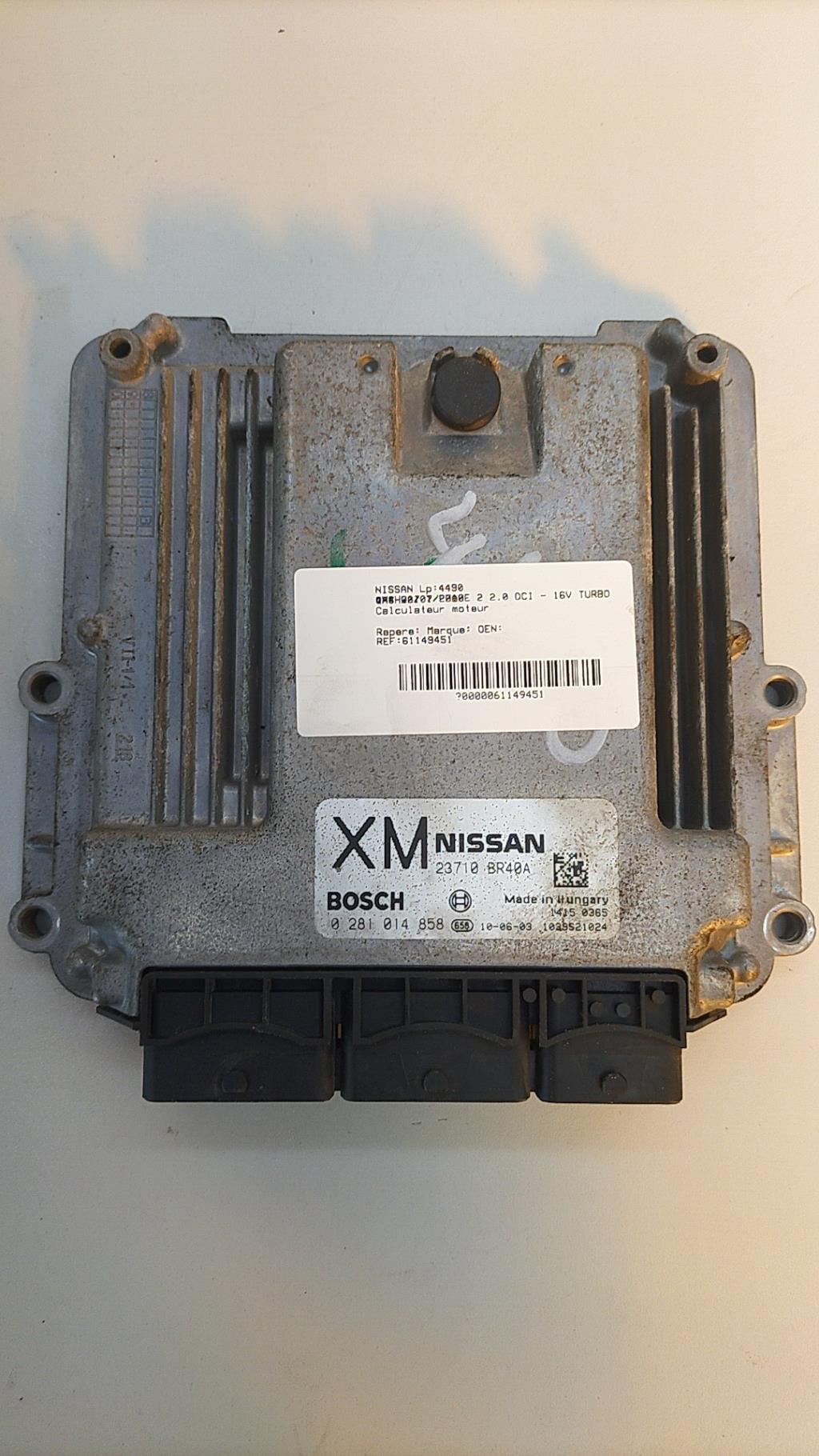 Centralina motore NISSAN QASHQAI 1 PHASE 2 Diésel - 1