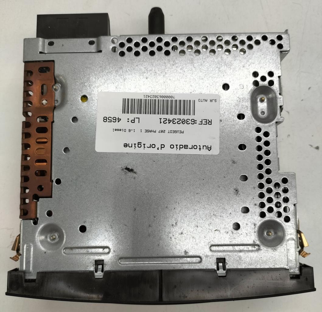 Autoradio originale PEUGEOT 207 PHASE 1 Diésel - 1