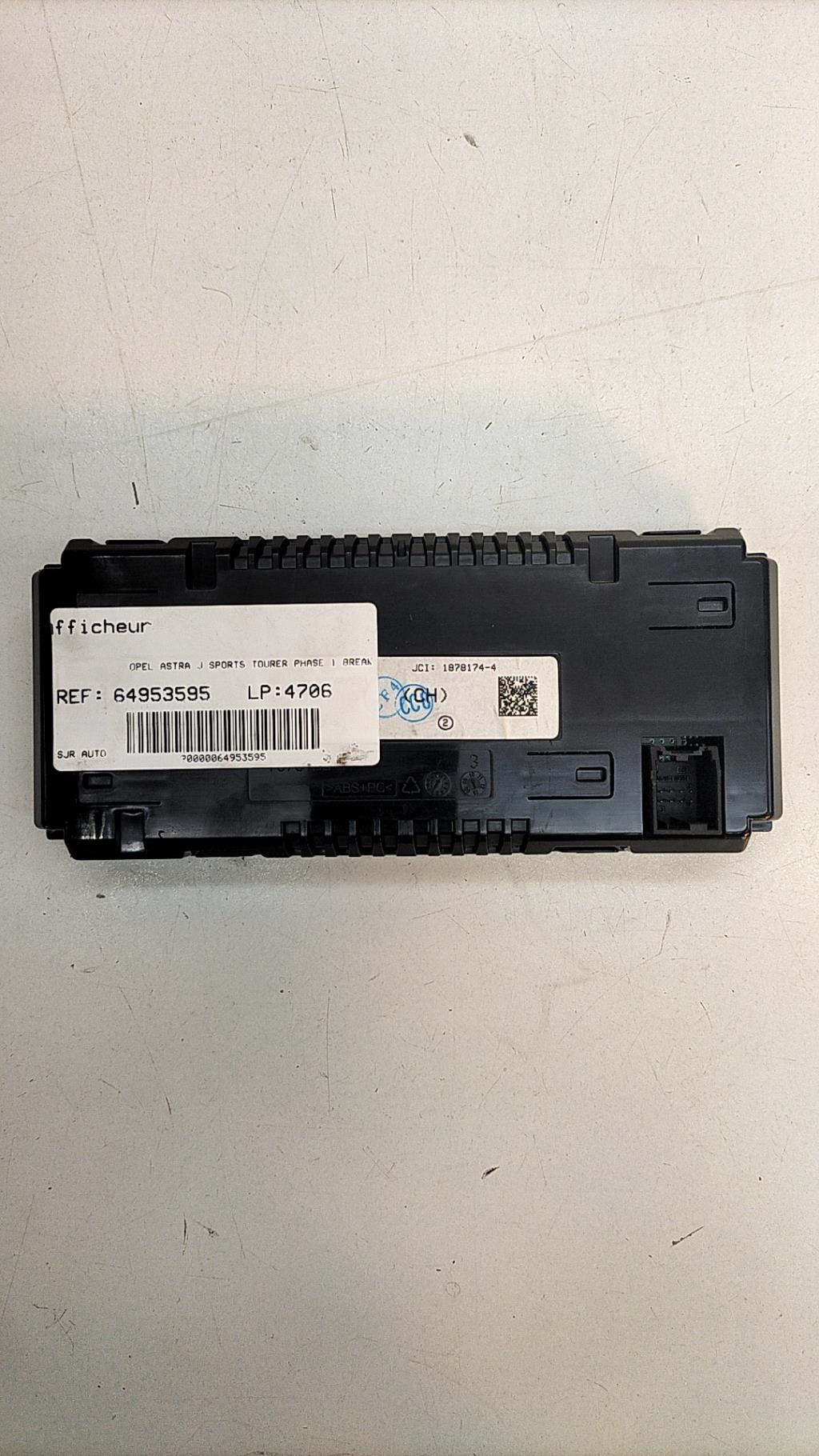 Monitor display OPEL ASTRA J SPORTS TOURER PHASE 1 BREAK Diésel - 1