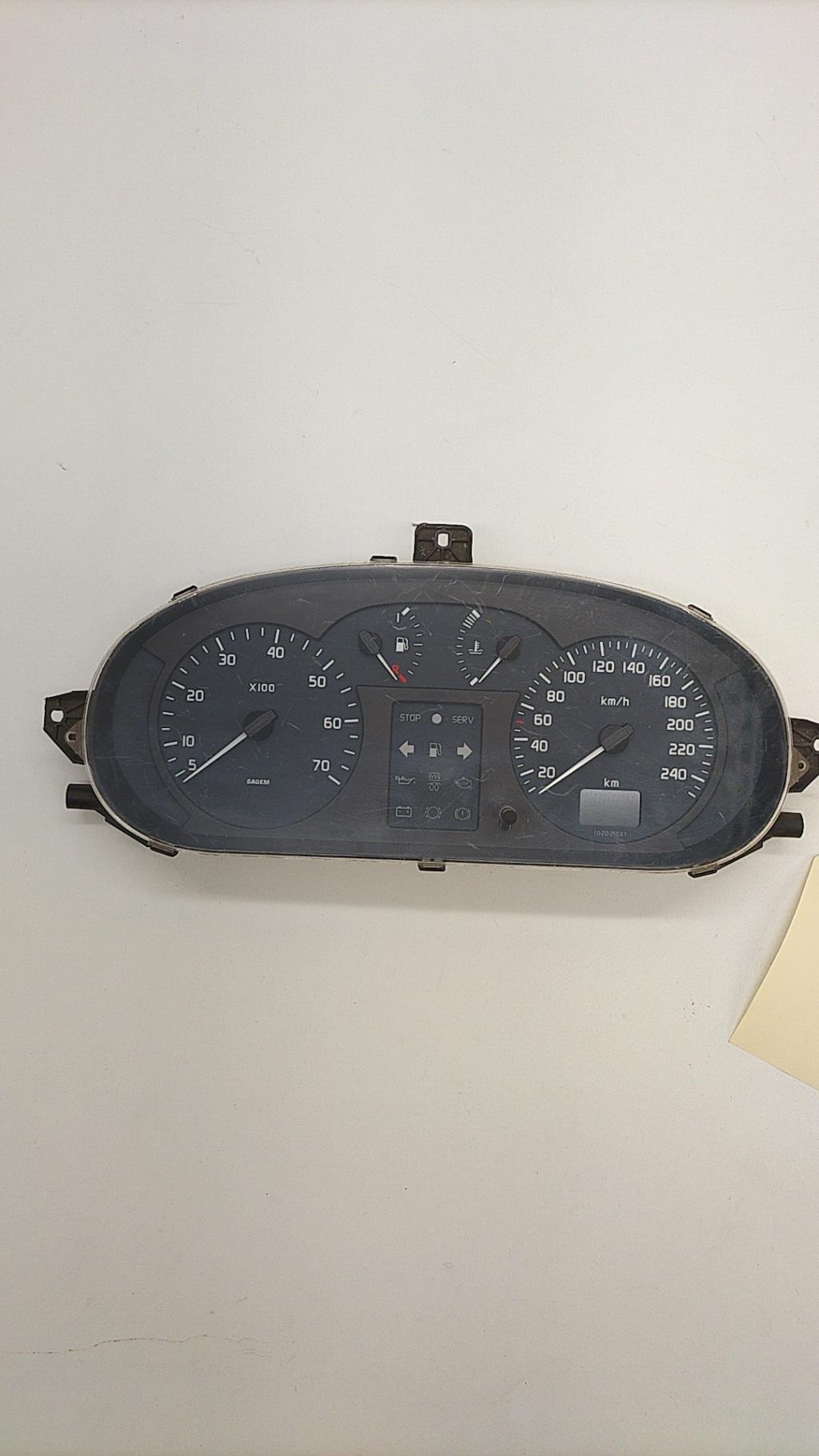 Compteur RENAULT SCENIC 1 PHASE 2 Diesel - 1