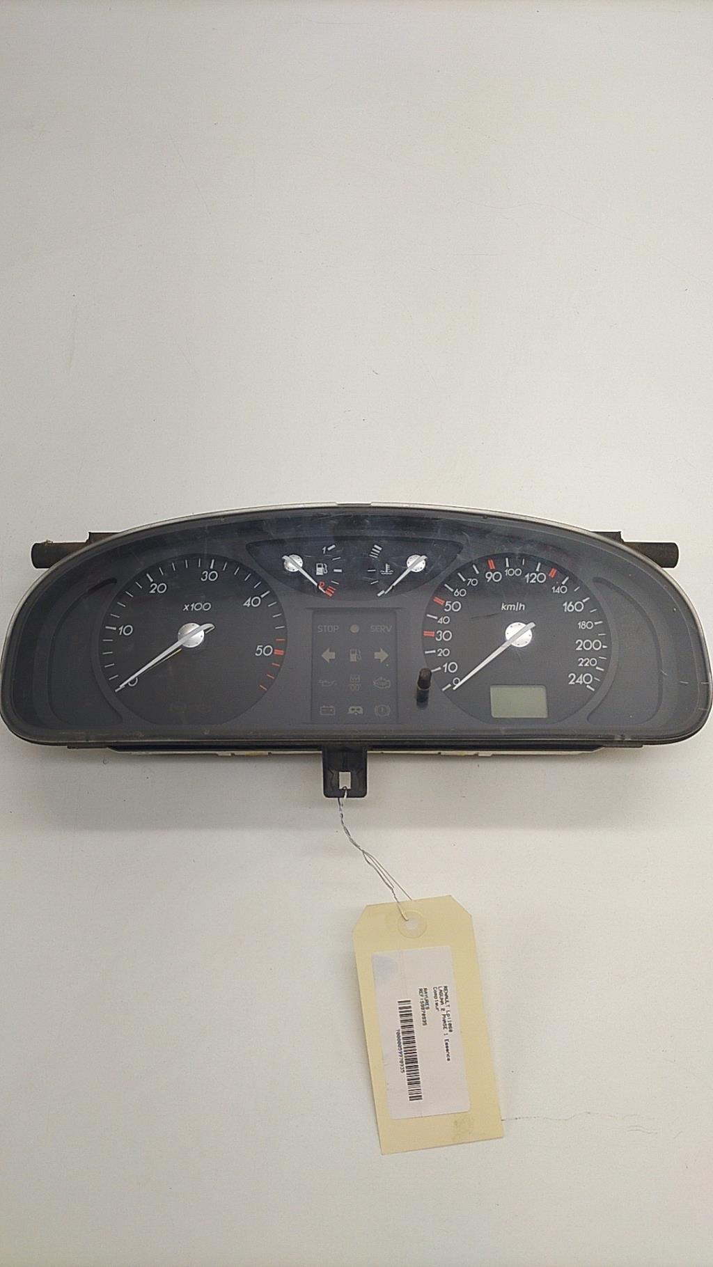 Compteur RENAULT CLIO 1 PHASE 3 Diesel - 1