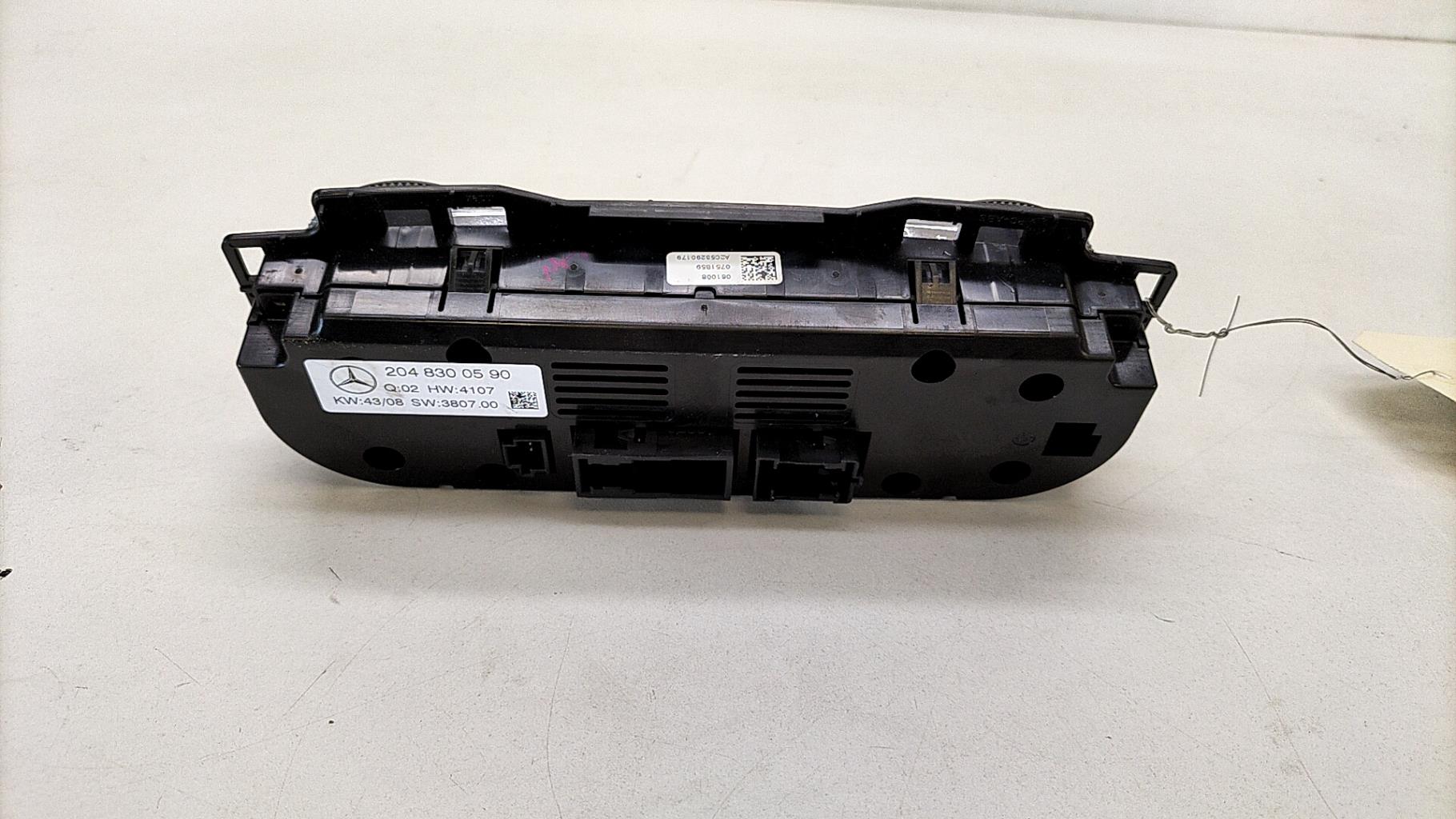 Commande chauffage MERCEDES CLASSE C 204 PHASE 1 Diesel - 1