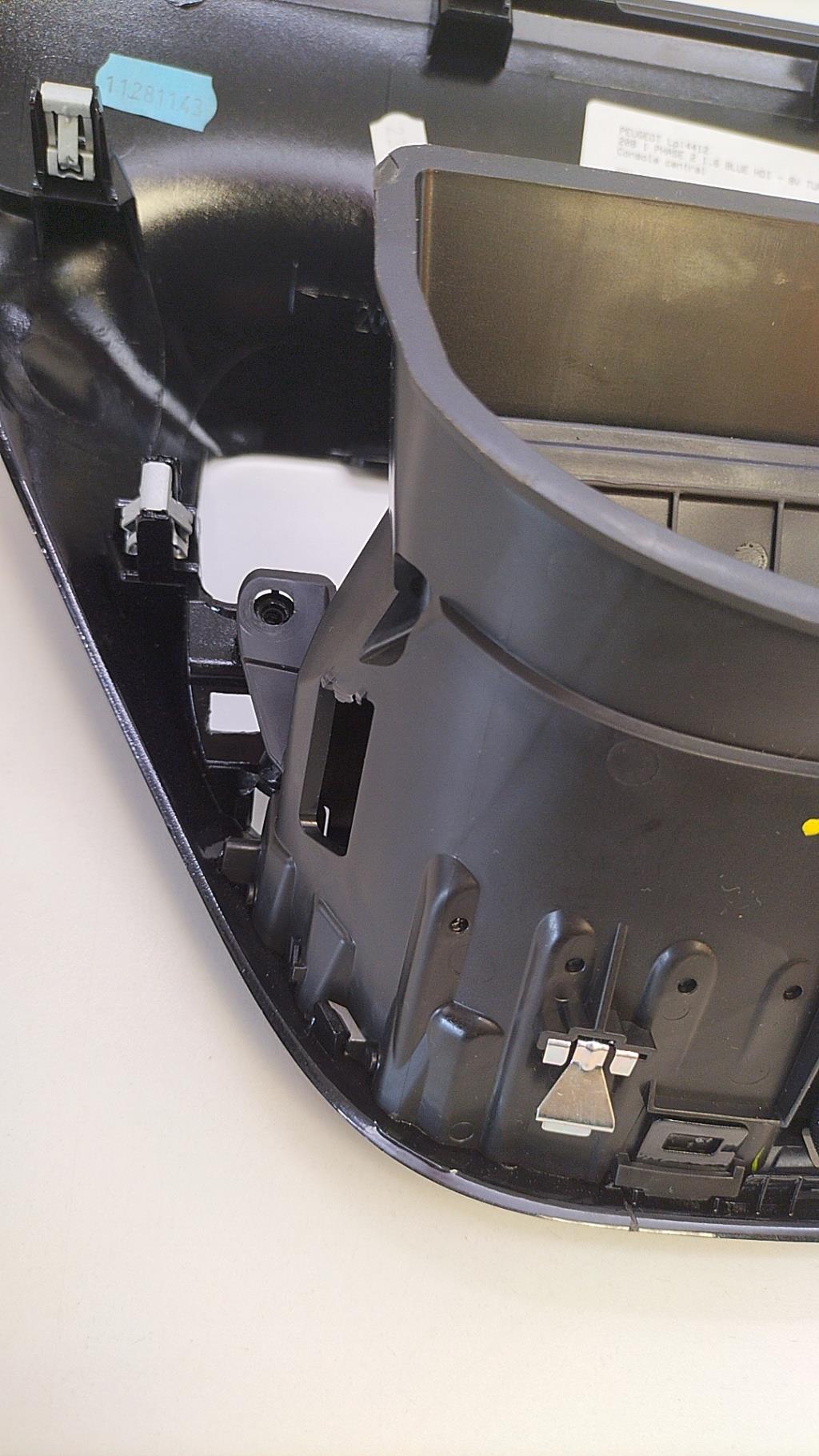 Consolle centrale (interno in plastica) PEUGEOT 208 1 PHASE 2 Diésel - 1