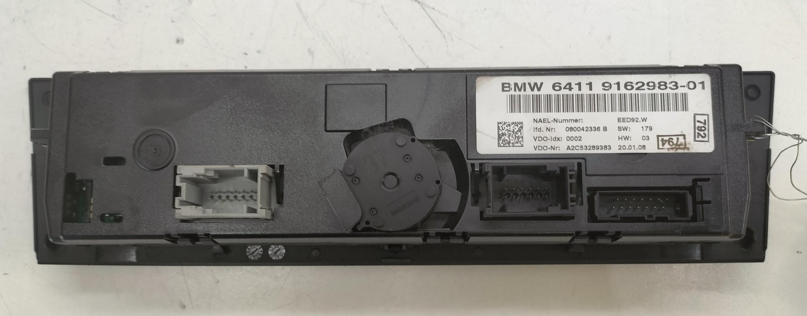 Commande chauffage BMW SERIE 1 E87 PHASE 2 Diesel - 1