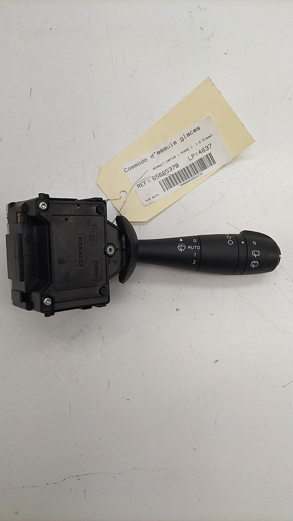 Commodo d'essuie glaces RENAULT CAPTUR 1 PHASE 1 Diesel - 1