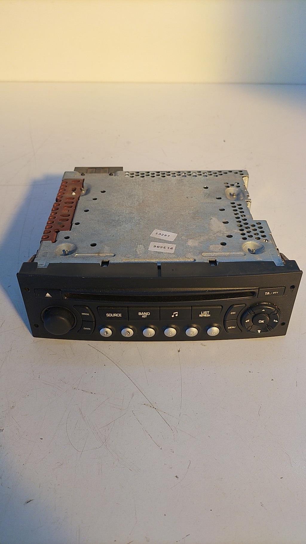 Autoradio originale PEUGEOT 207 PHASE 1 Diésel - 1