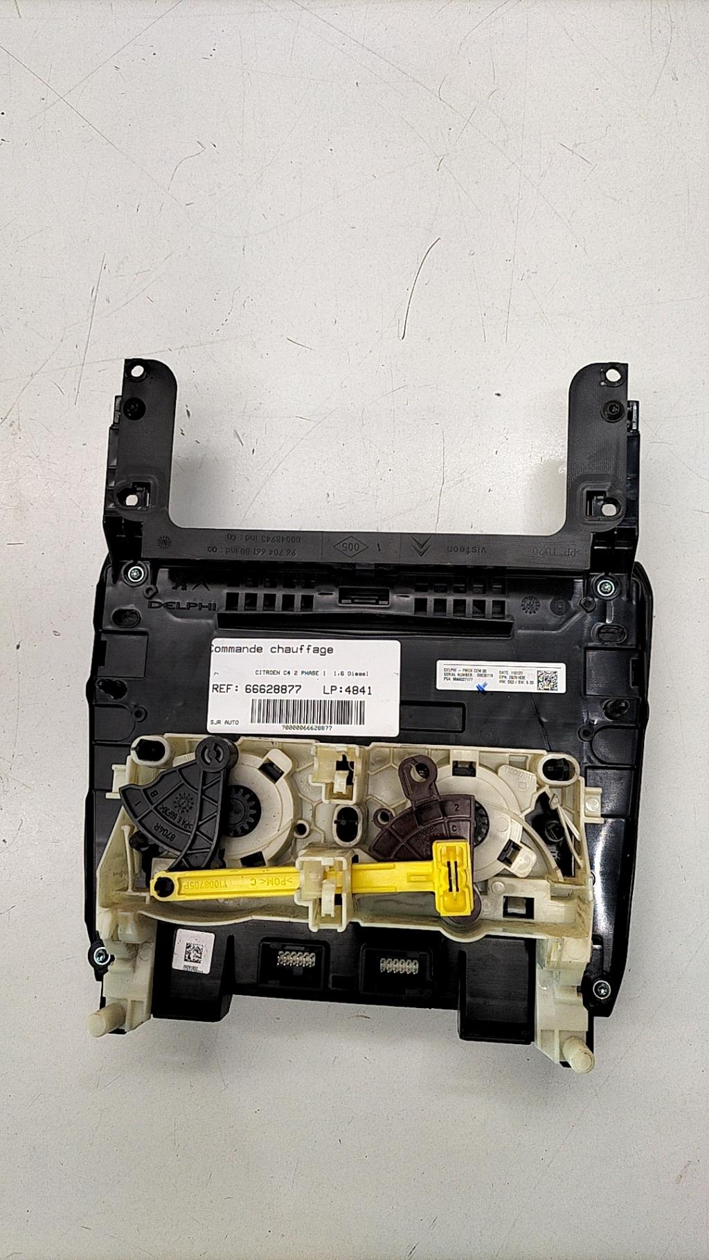 Commande chauffage CITROEN C4 2 PHASE 1 Diesel - 1