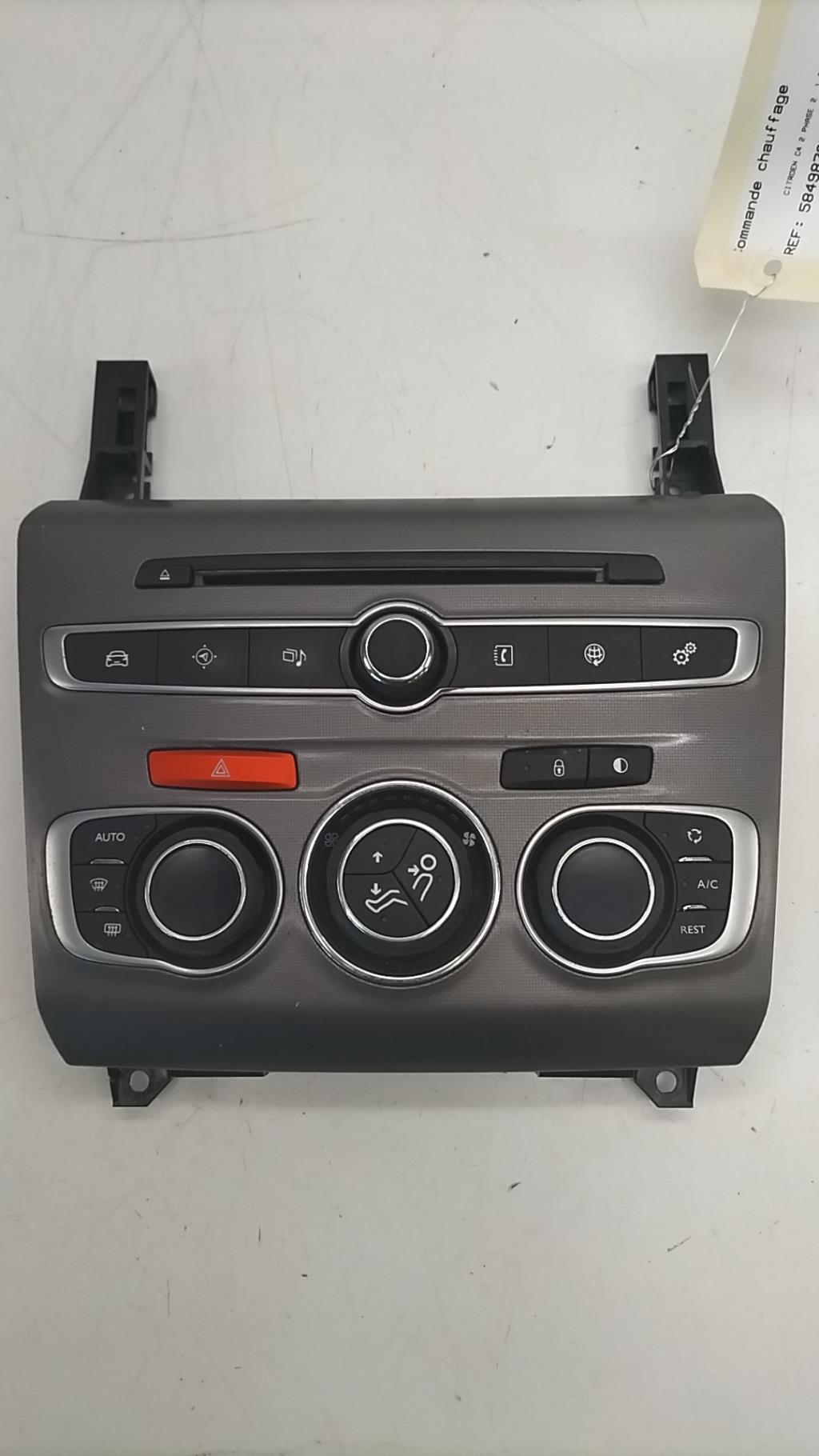 Commande chauffage CITROEN C4 2 PHASE 2 Diesel - 1