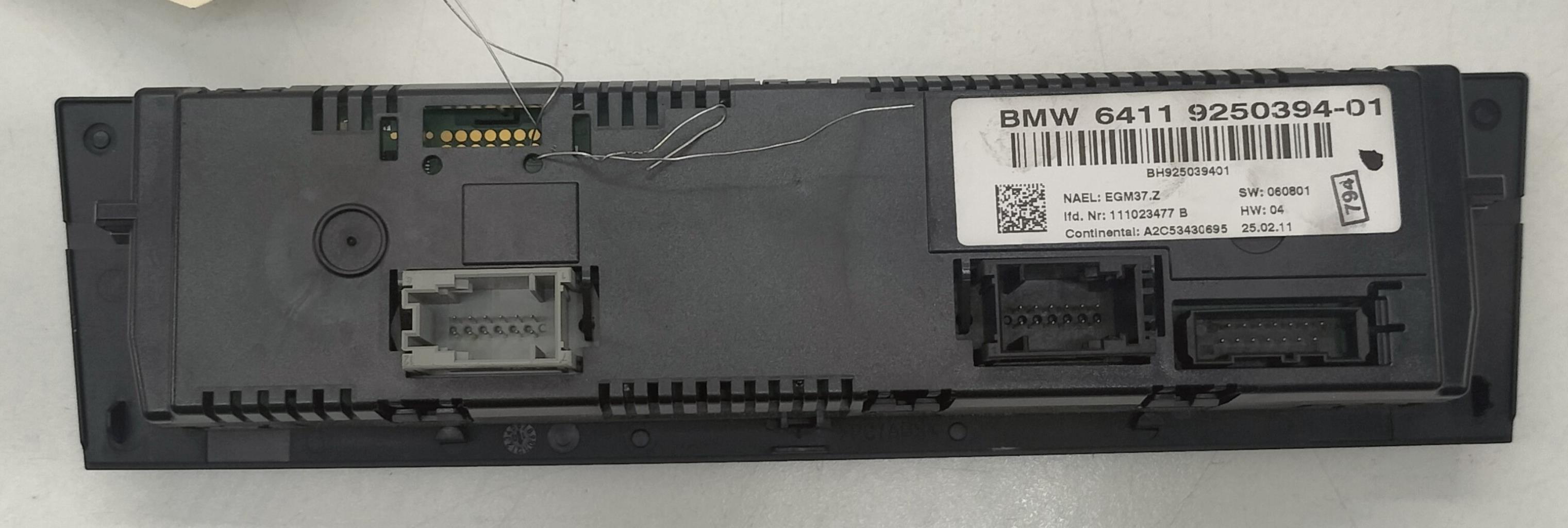 Commande chauffage BMW SERIE 1 E87 PHASE 2 Diesel - 1