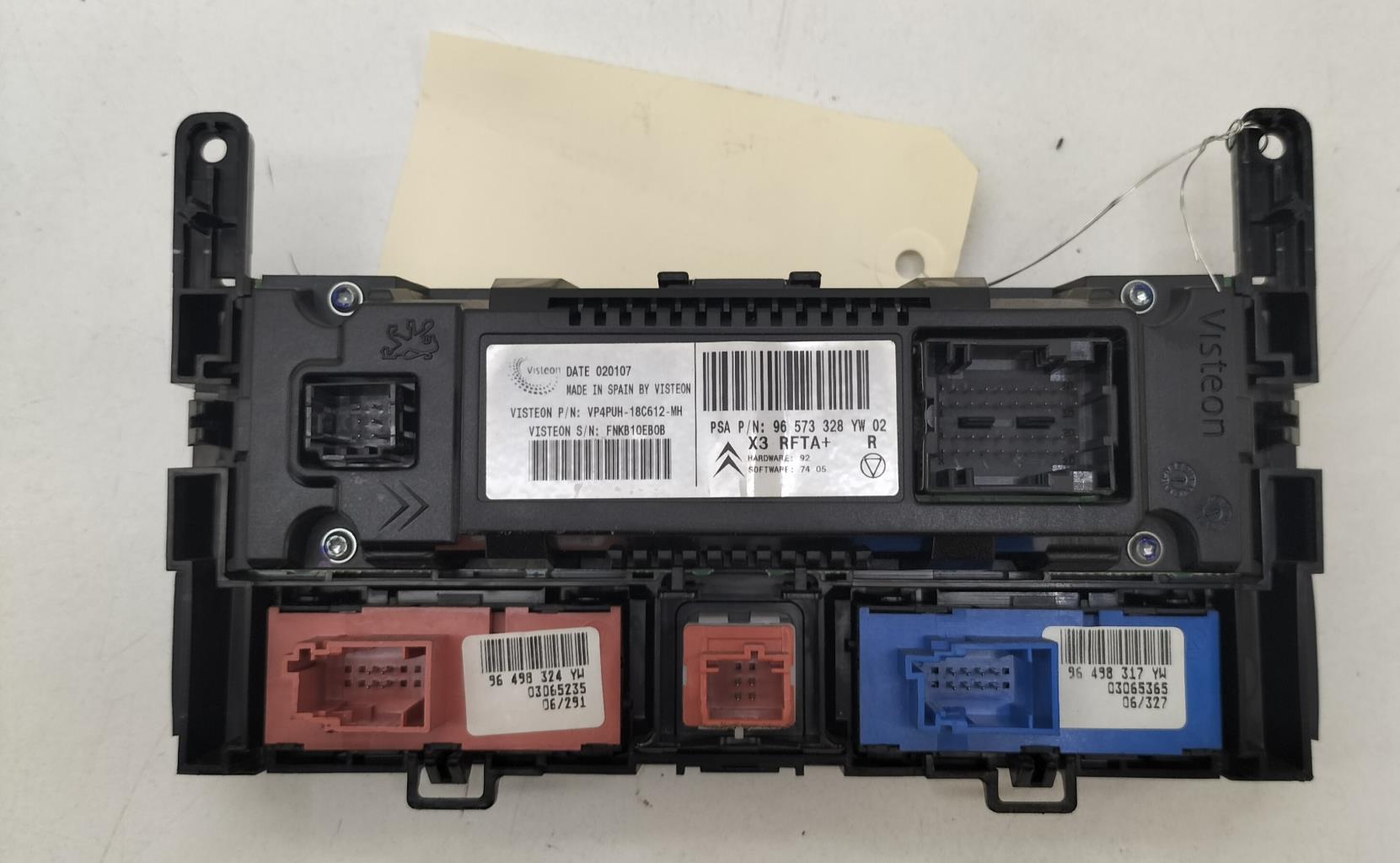 Commande chauffage CITROEN C5 1 PHASE 2 Diesel - 1