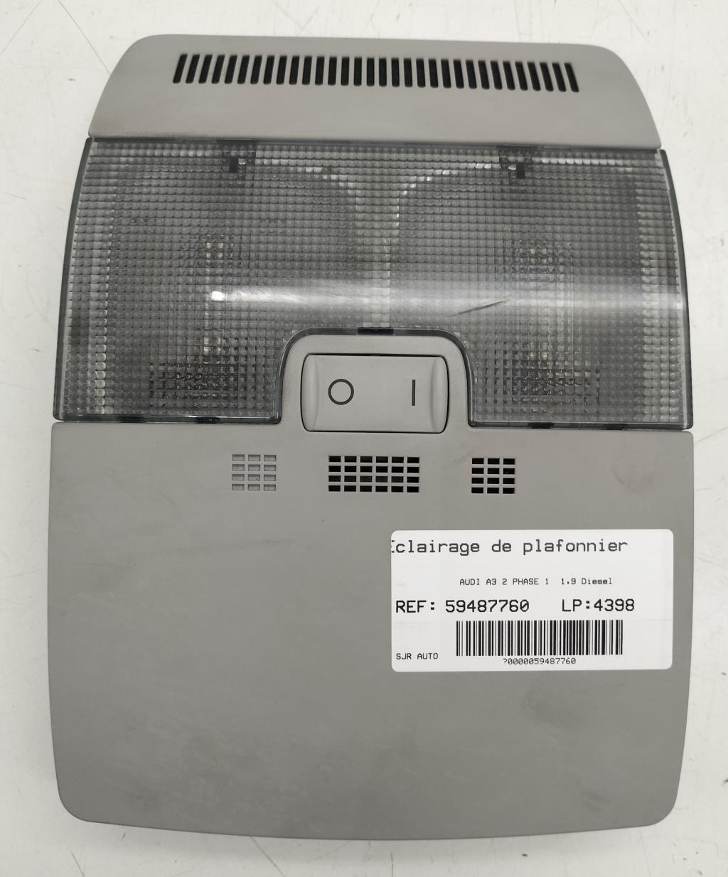 Eclairage de plafonnier AUDI A3 2 PHASE 1 Diesel - 1