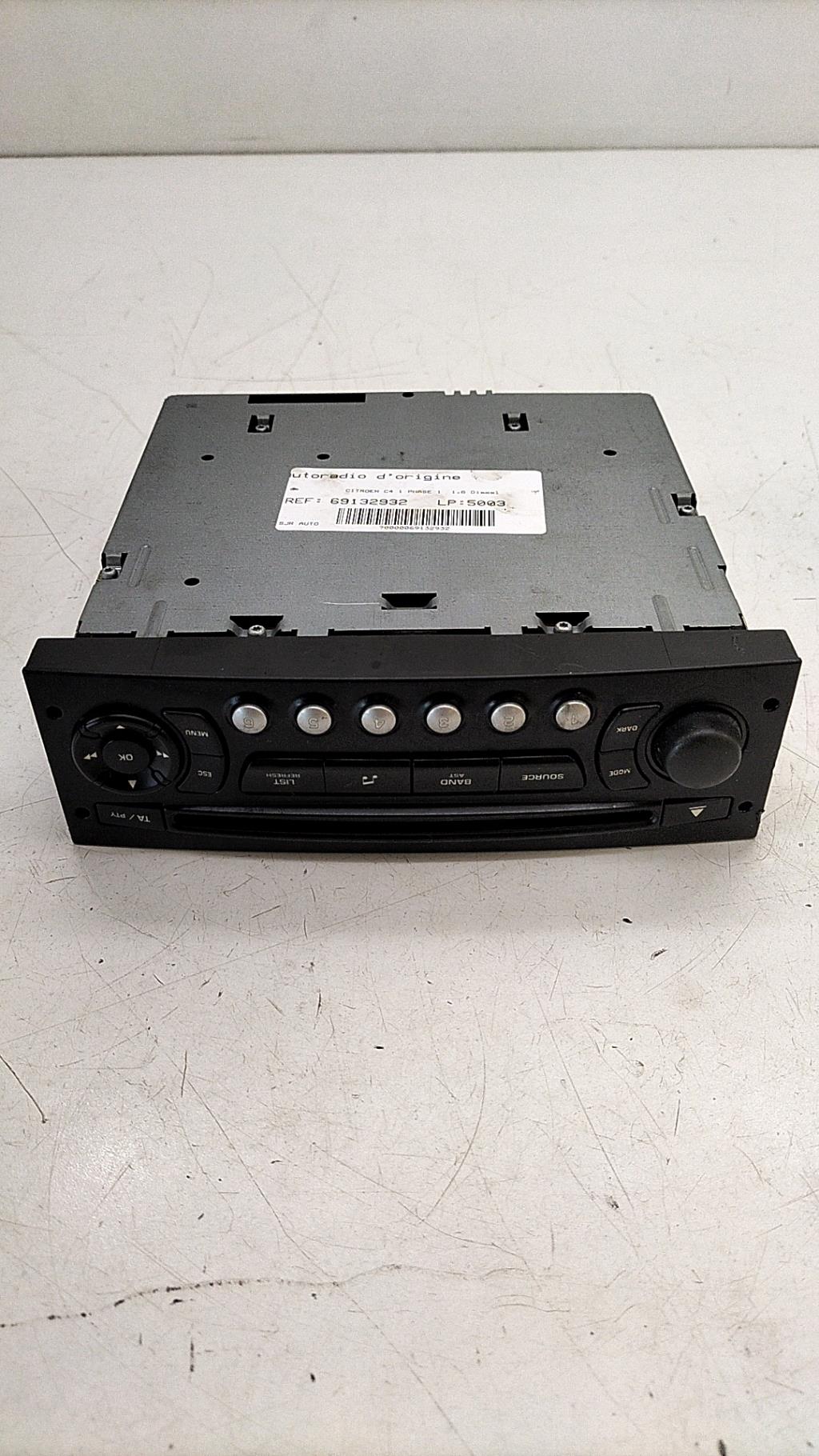 Autoradio originale CITROEN C4 1 PHASE 1 Diésel - 1