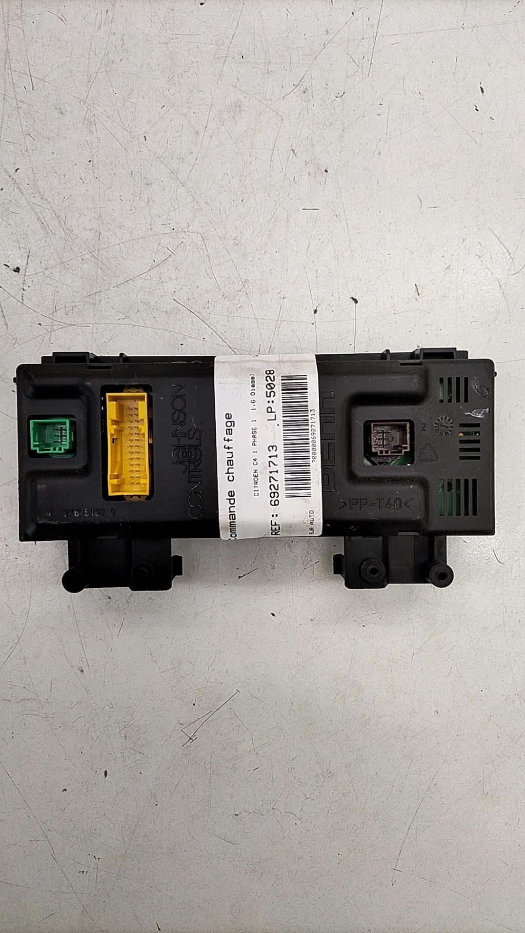 Commande chauffage CITROEN C4 1 PHASE 1 Diesel - 1
