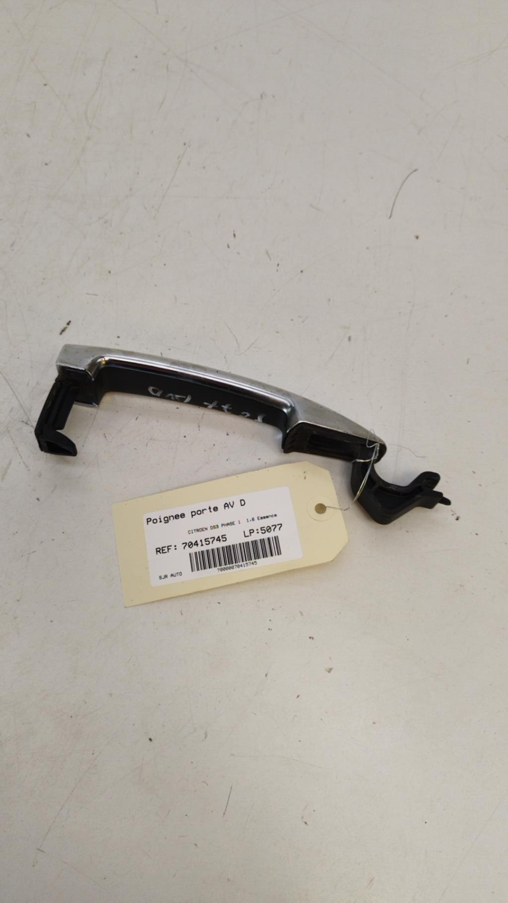 Maniglia portiera anteriore destra CITROEN DS3 PHASE 1 Gasolina - 1