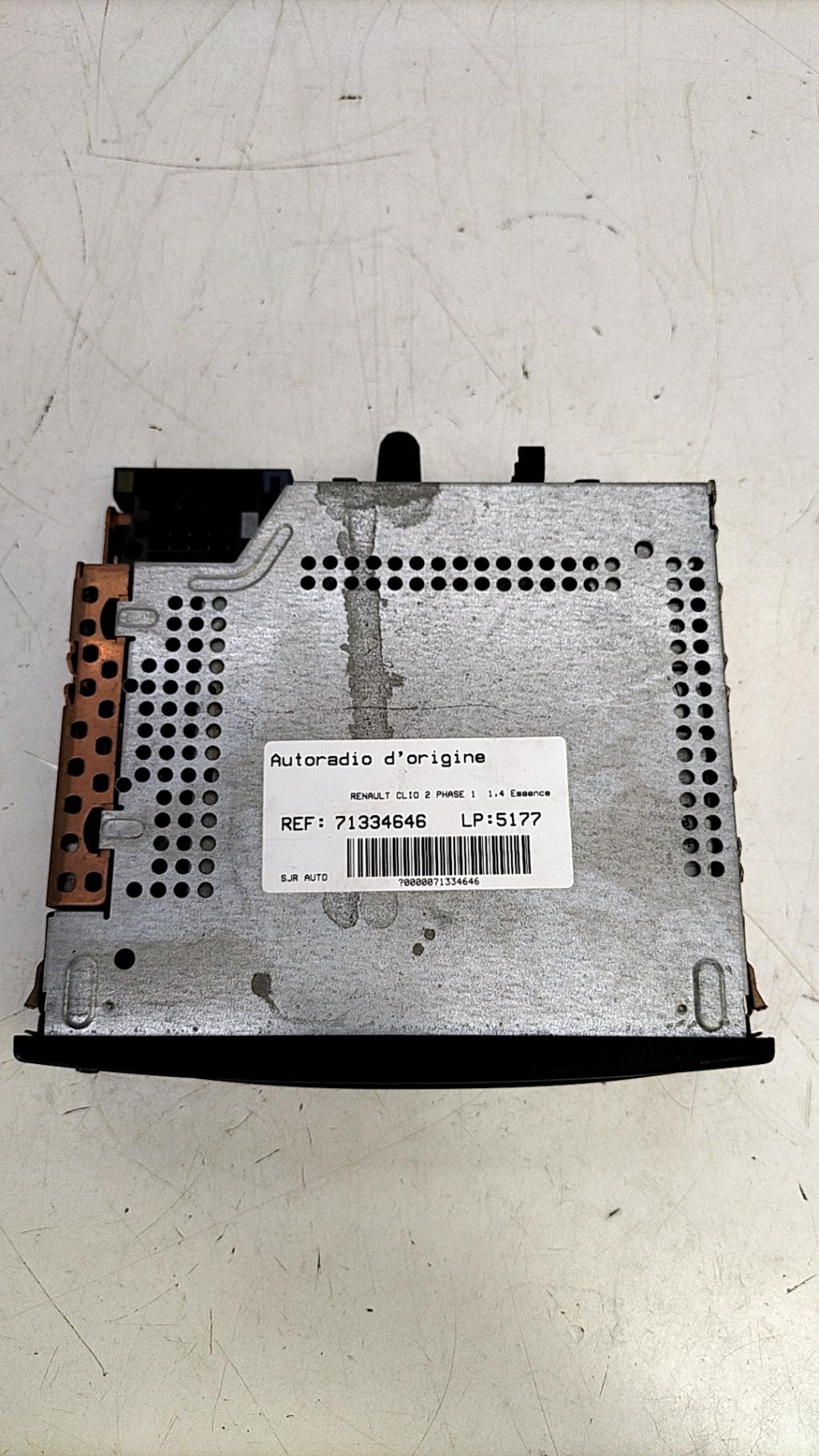Autoradio originale RENAULT CLIO 2 PHASE 1 Gasolina - 1