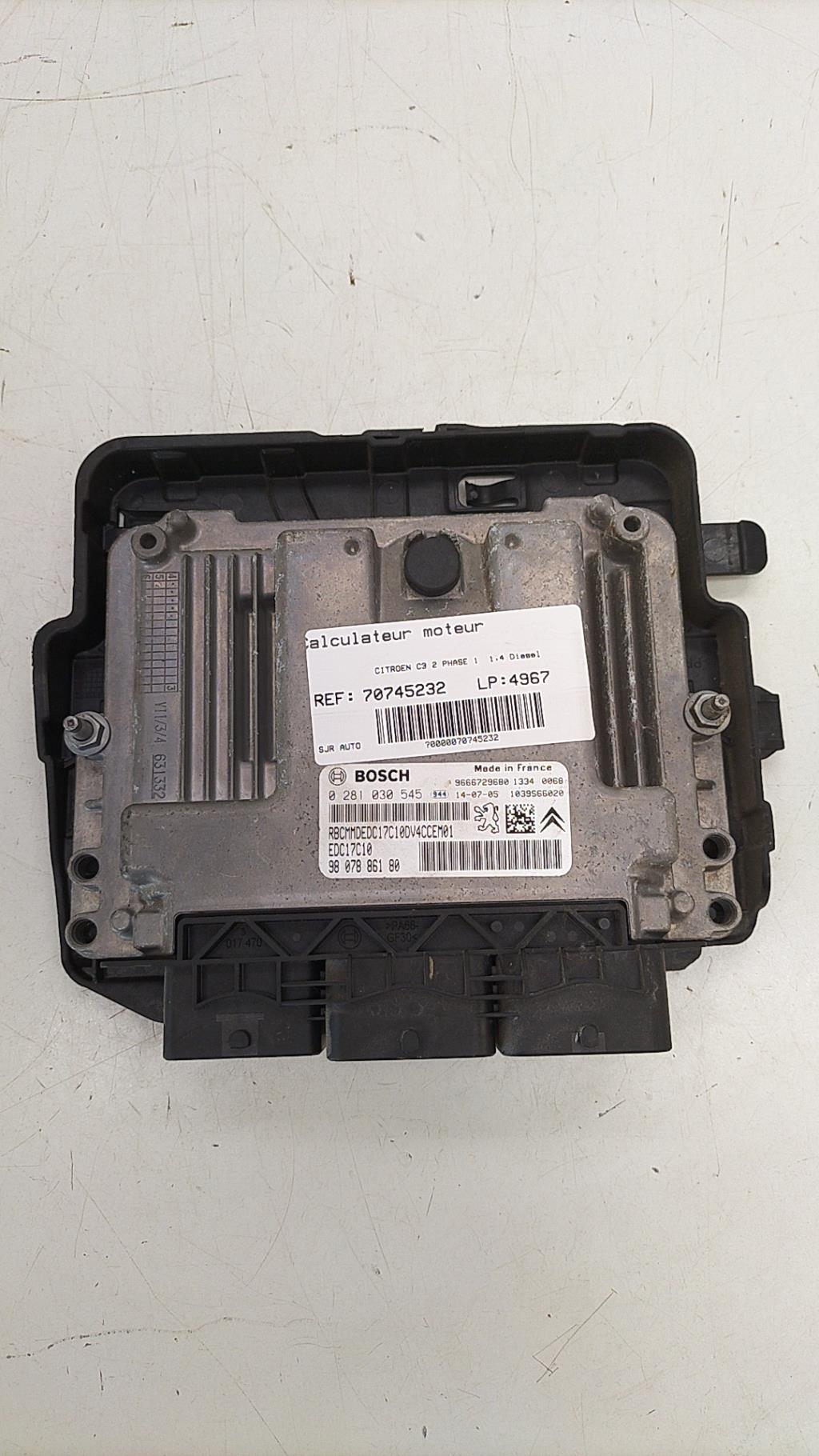 Centralina motore CITROEN C3 2 PHASE 1 Diésel - 1