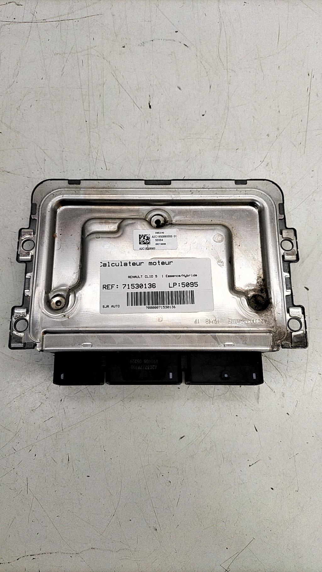 Centralina motore RENAULT CLIO 5 PHASE 1 Gasolina/Híbrido - 1