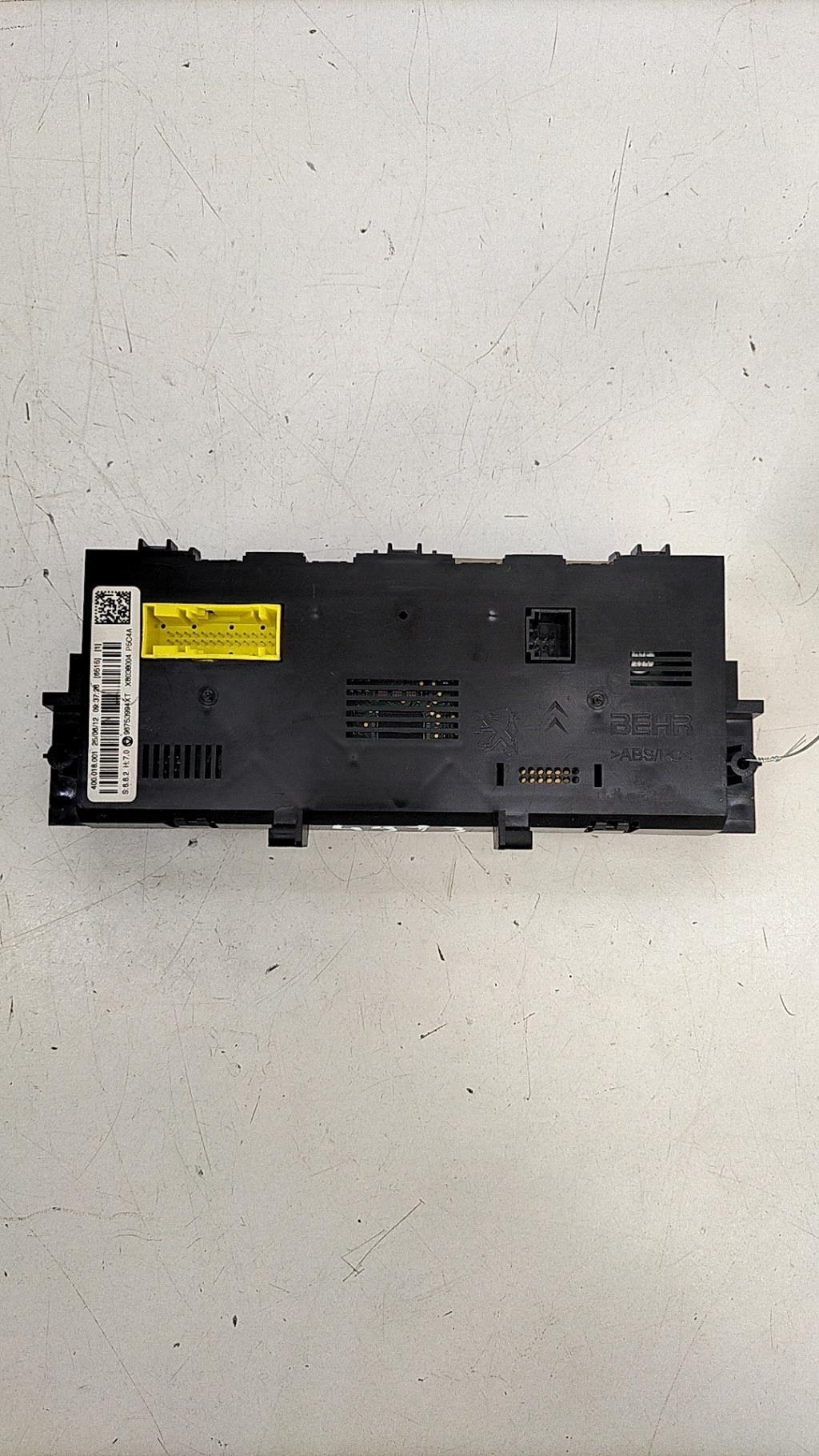 Commande chauffage CITROEN DS3 PHASE 1 Diesel - 1