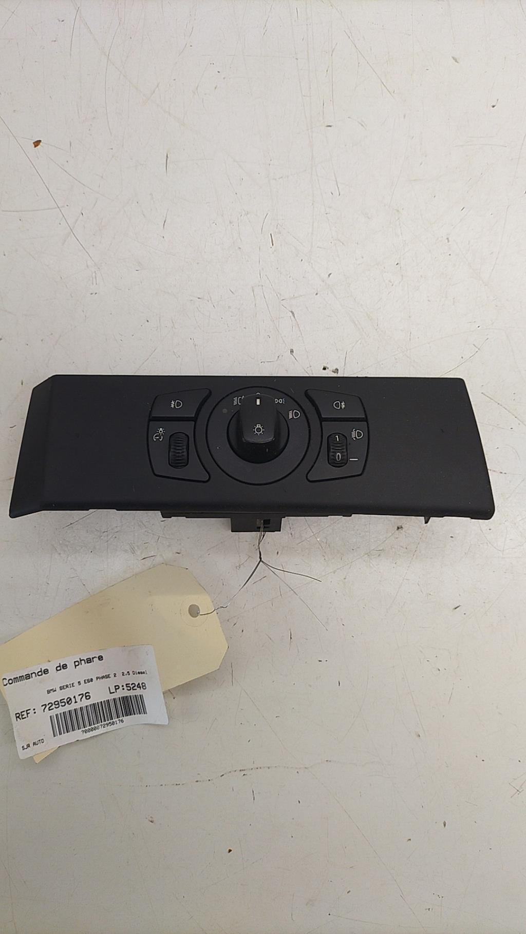 Commande de phare BMW SERIE 5 E60 PHASE 2 Diesel - 1