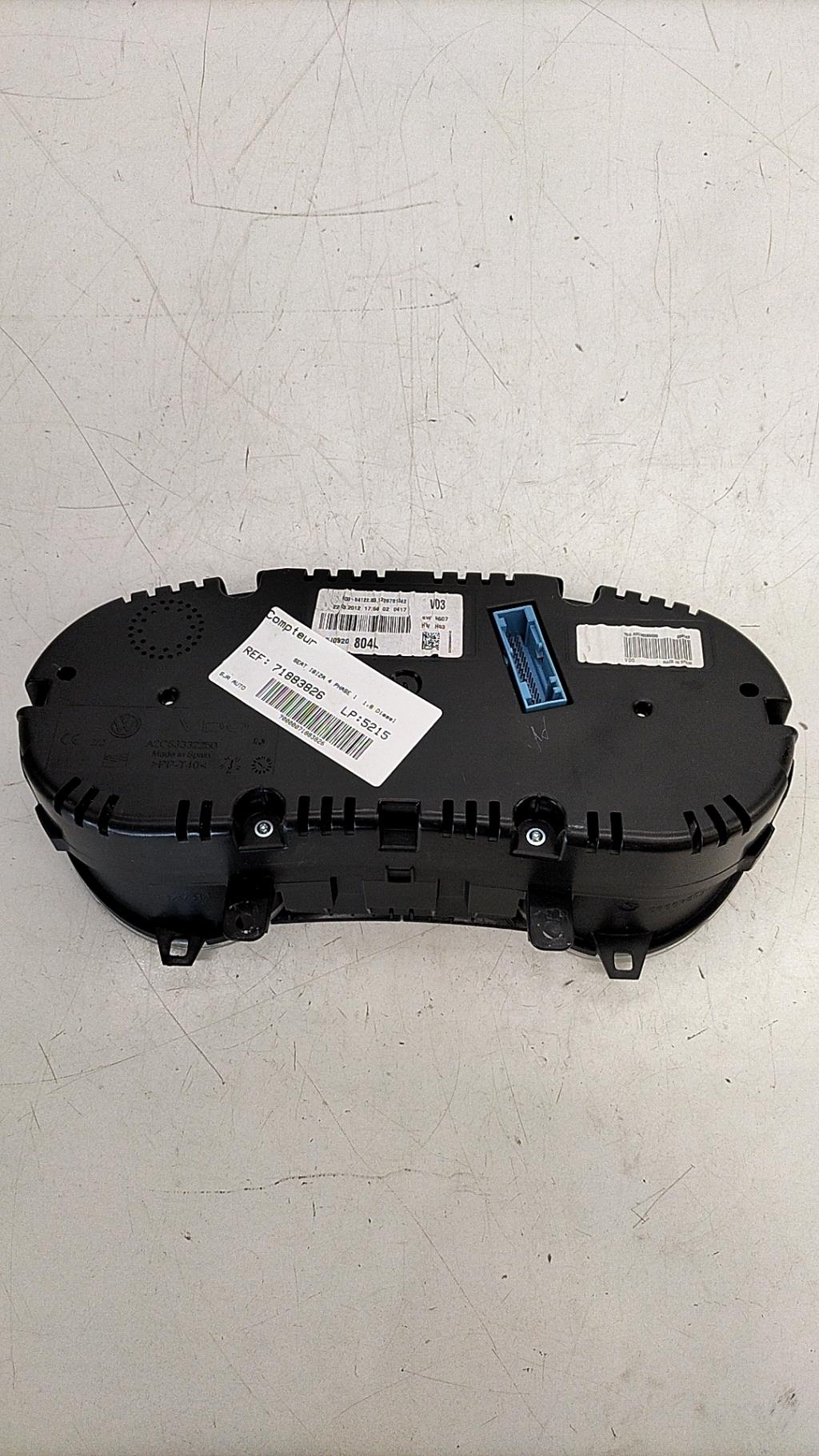 Compteur SEAT IBIZA 4 PHASE 1 Diesel - 1