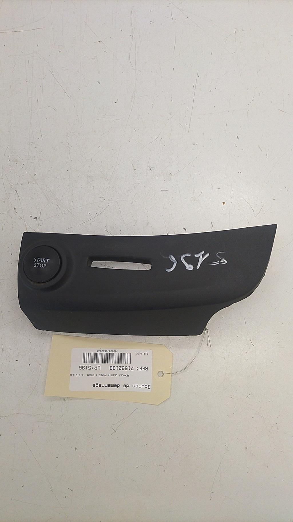 Bouton de demarrage RENAULT CLIO 4 PHASE 1 BREAK Diesel - 1