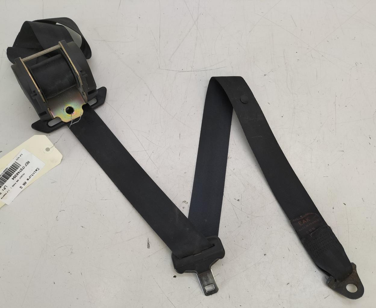 Cintura di sicurezza posteriore sinistra PEUGEOT 306 PHASE 1 Gasolina - 1