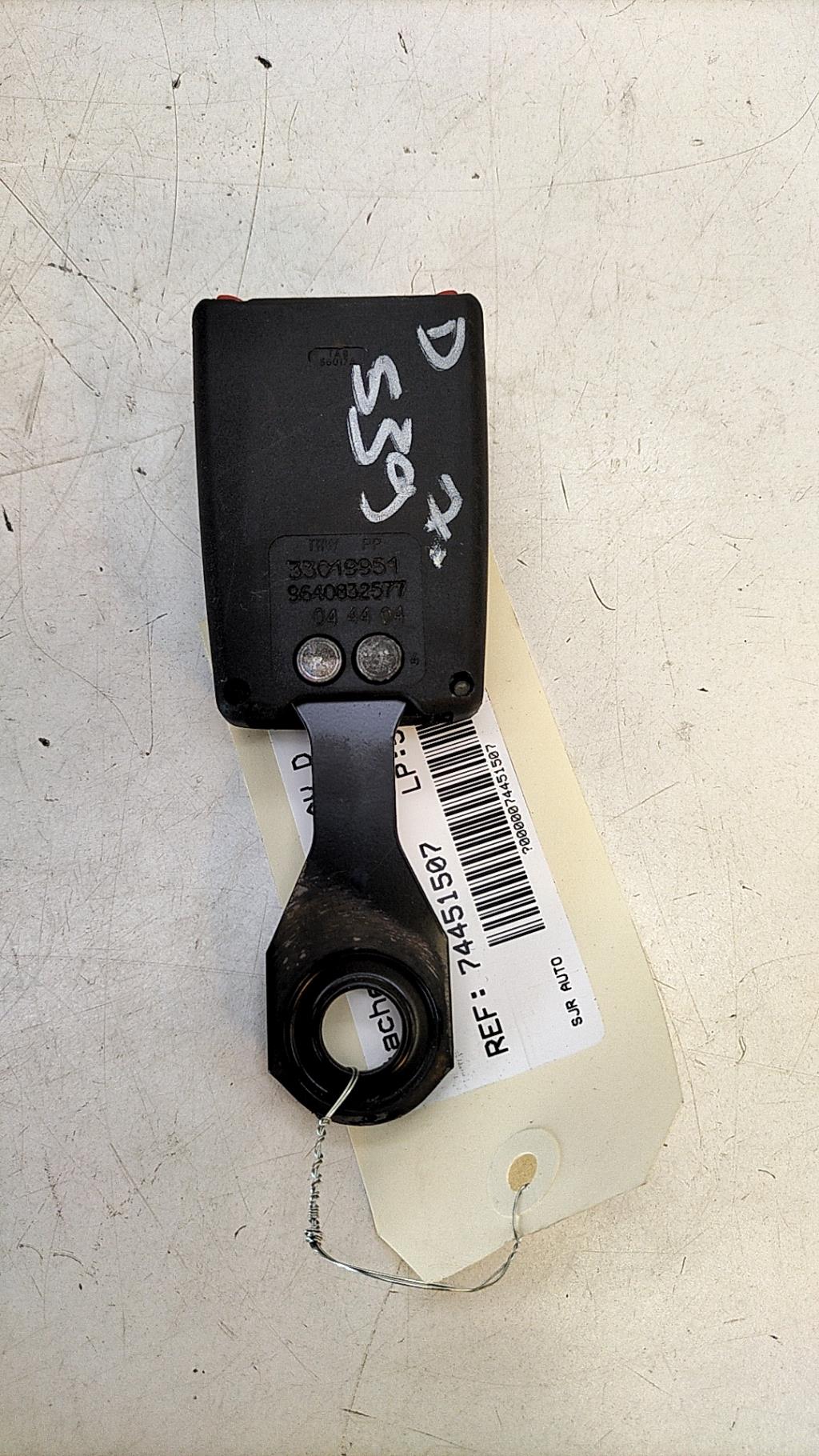 Aggancio cintura sicurezza anteriore destro CITROEN C2 PHASE 1 Gasolina - 1