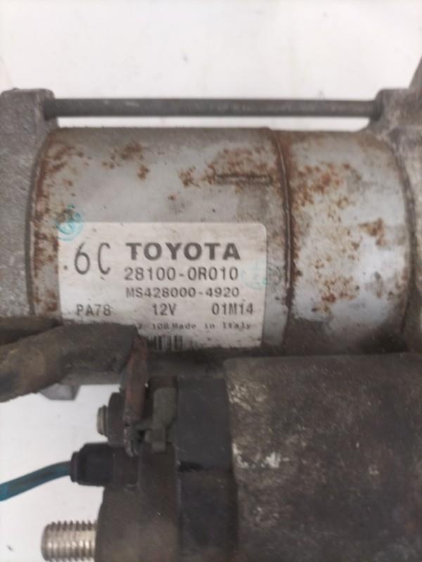 Motorino avviamento TOYOTA VERSO PHASE 1 Diésel - 1