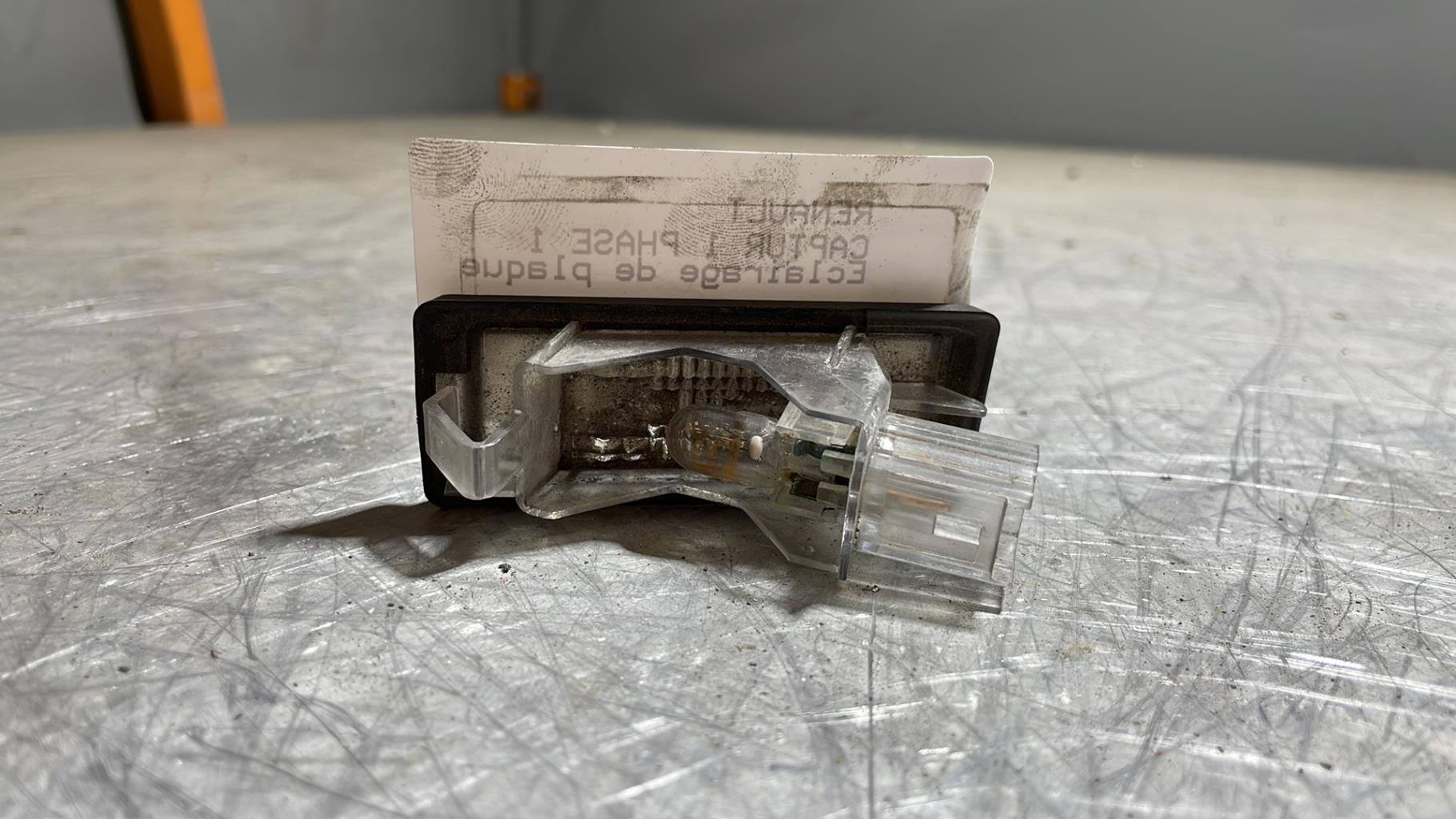 Eclairage de plaque RENAULT CAPTUR 1 PHASE 1  - 1