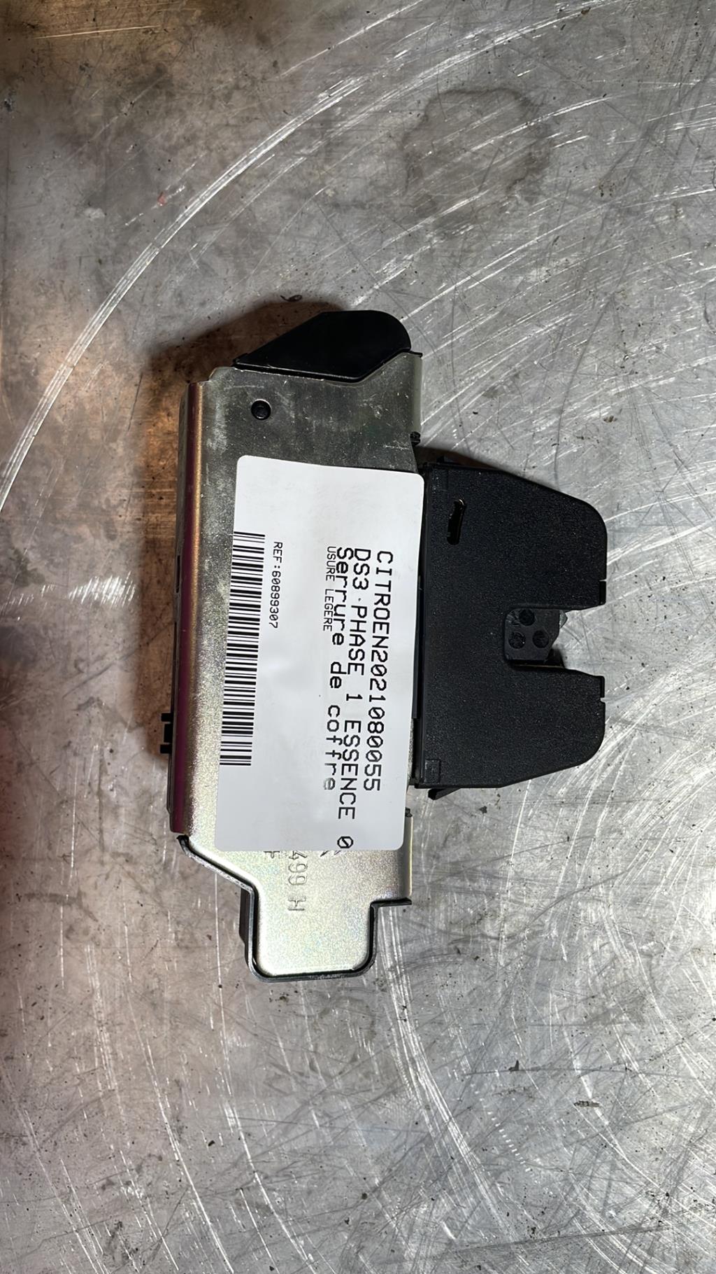 Serrure de coffre CITROEN DS3 PHASE 1 Essence - 1