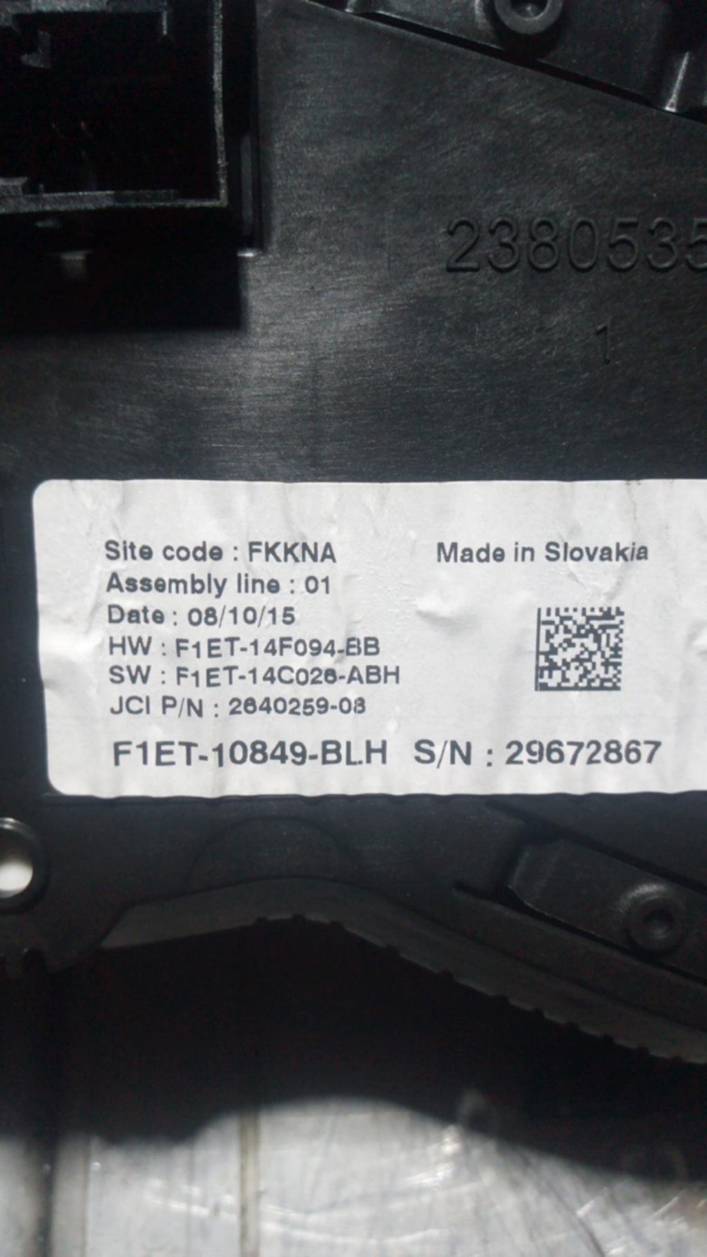 Compteur FORD FOCUS 3 PHASE 2 Diesel - 1