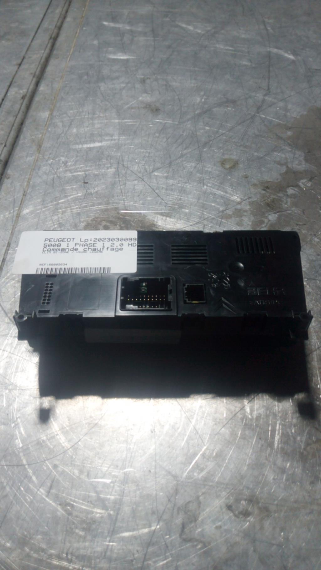 Commande chauffage PEUGEOT 5008 1 PHASE 1 Diesel - 1
