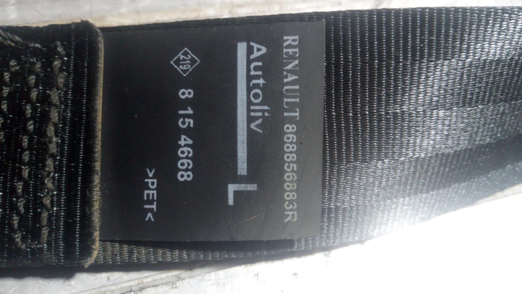 Ceinture avant gauche RENAULT CLIO 4 PHASE 2 Diesel - 1