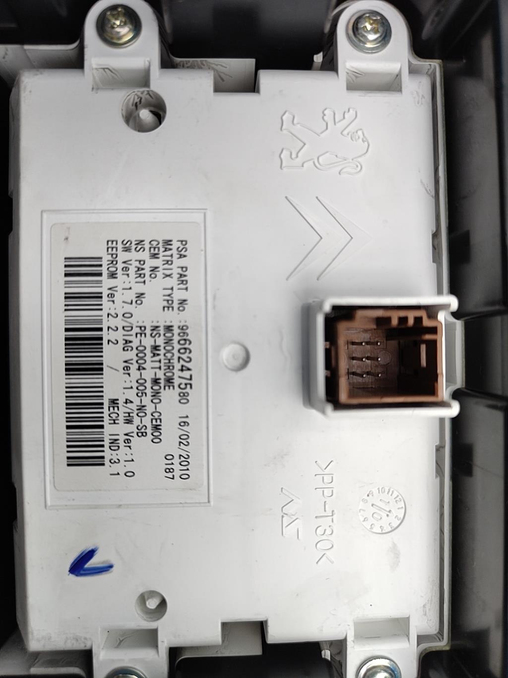 Compteur PEUGEOT 5008 1 PHASE 1 Diesel - 1