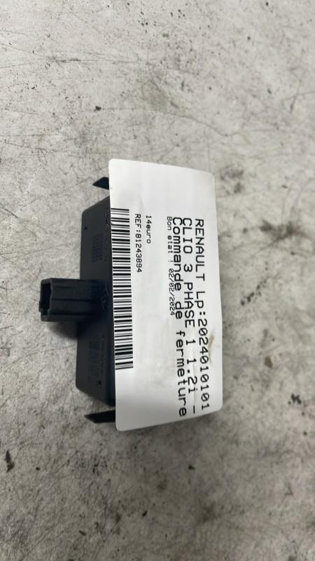 Commande de fermeture centralisee RENAULT CLIO 3 PHASE 1 Essence - 1