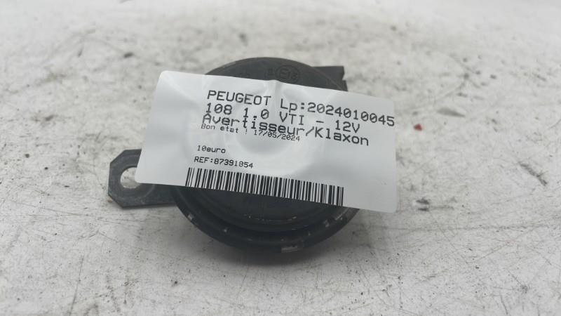 Avertisseur/Klaxon PEUGEOT 108 Essence - 1