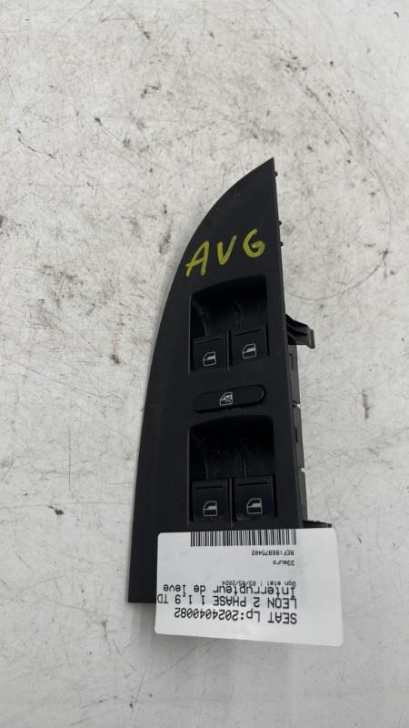Interrupteur de leve vitre avant gauche SEAT LEON 2 PHASE 1 Diesel - 1